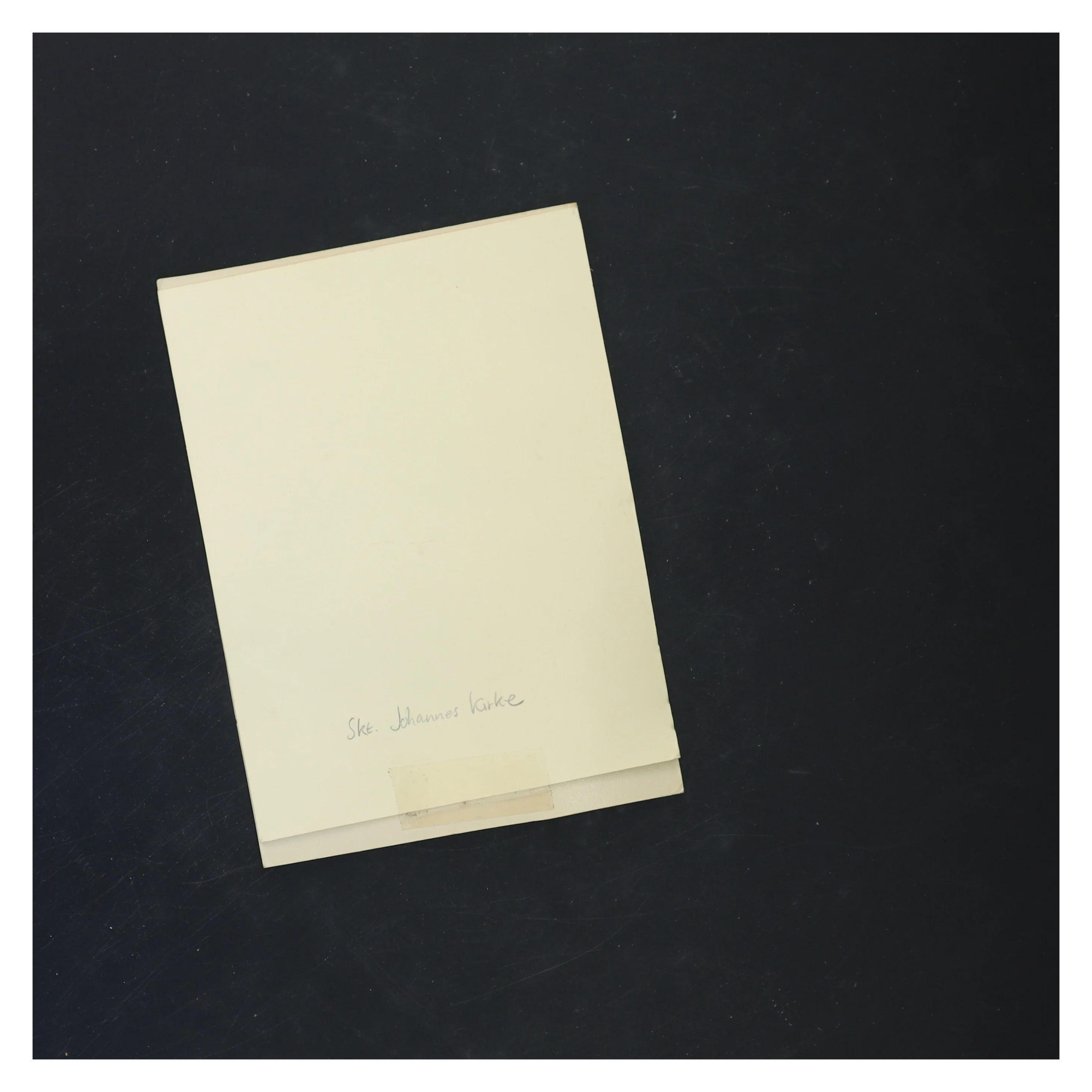 Illustration af kirke (str. 18x13 cm)