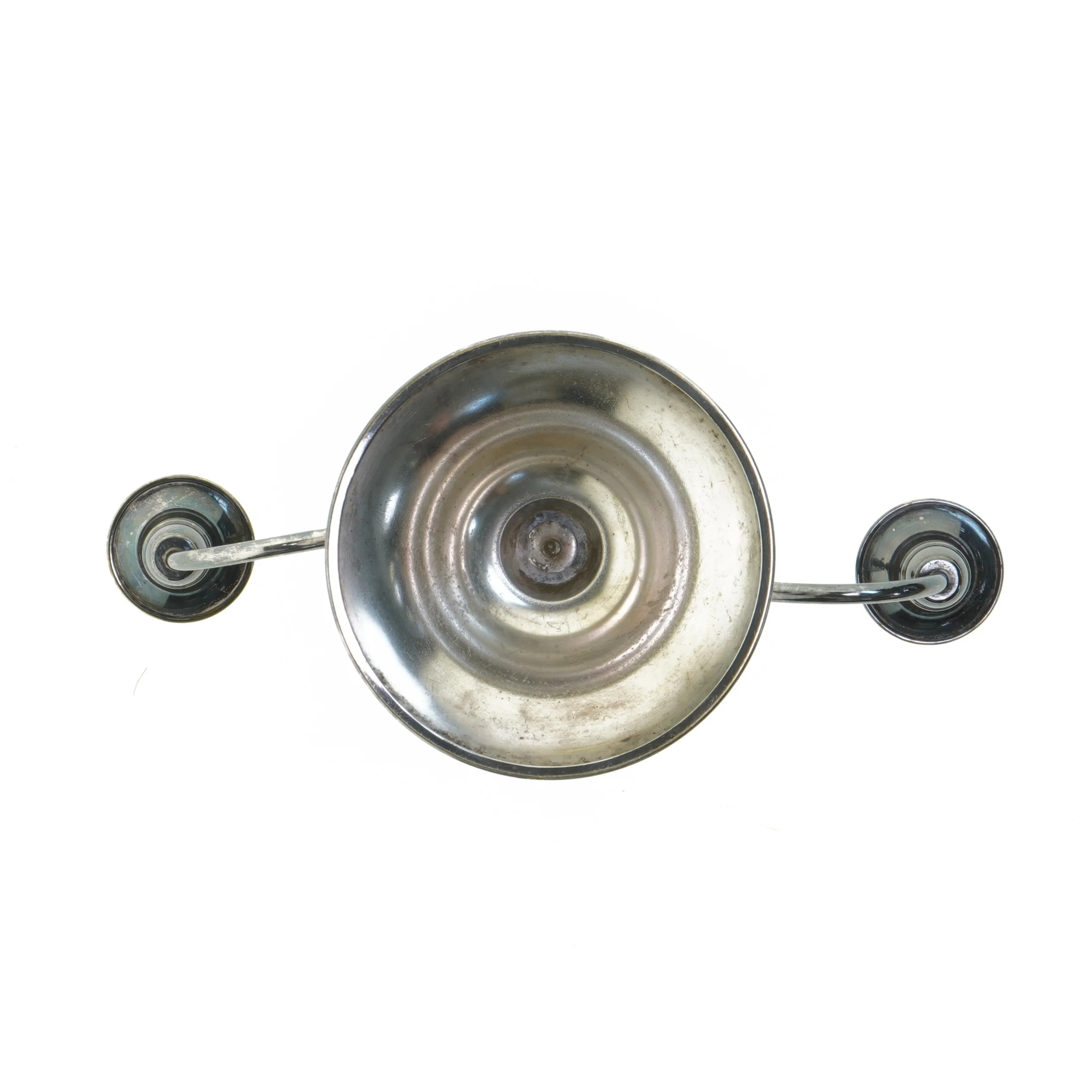 Tre-armet lysestage (str. 19 cm)