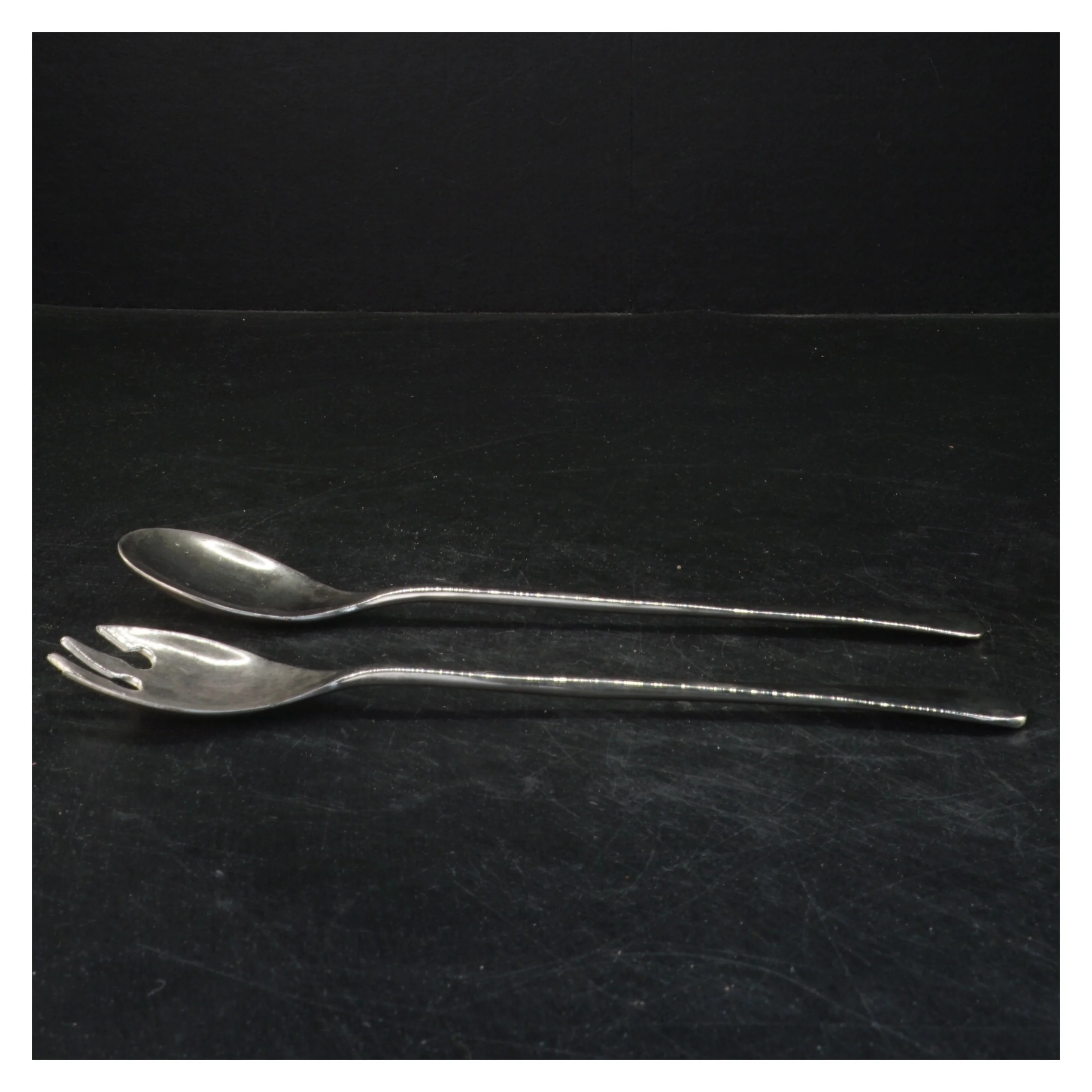 Serveringsbestik i rustfrit stål (str. 23 cm)