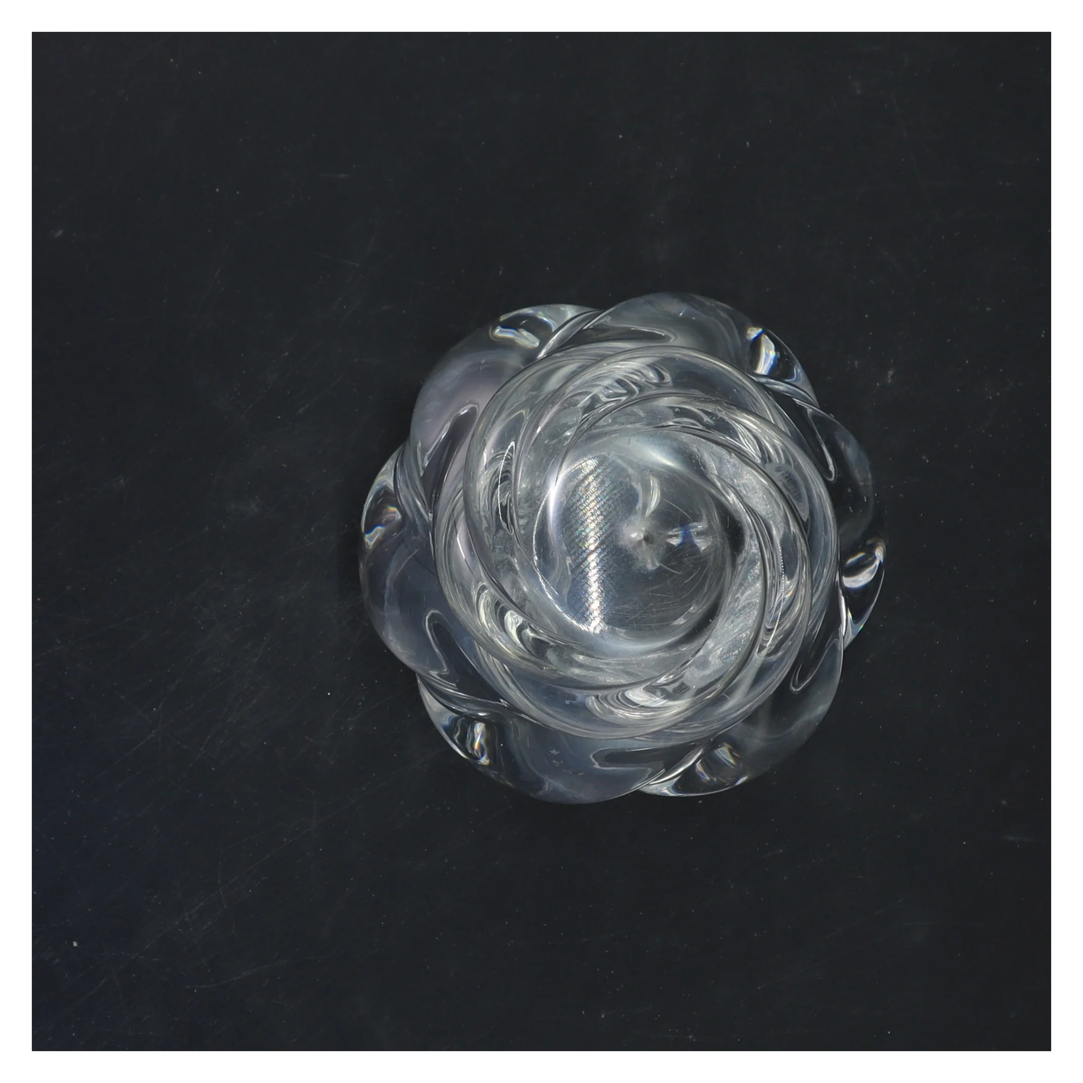 Glaskunstvase (str. 11x11 cm)