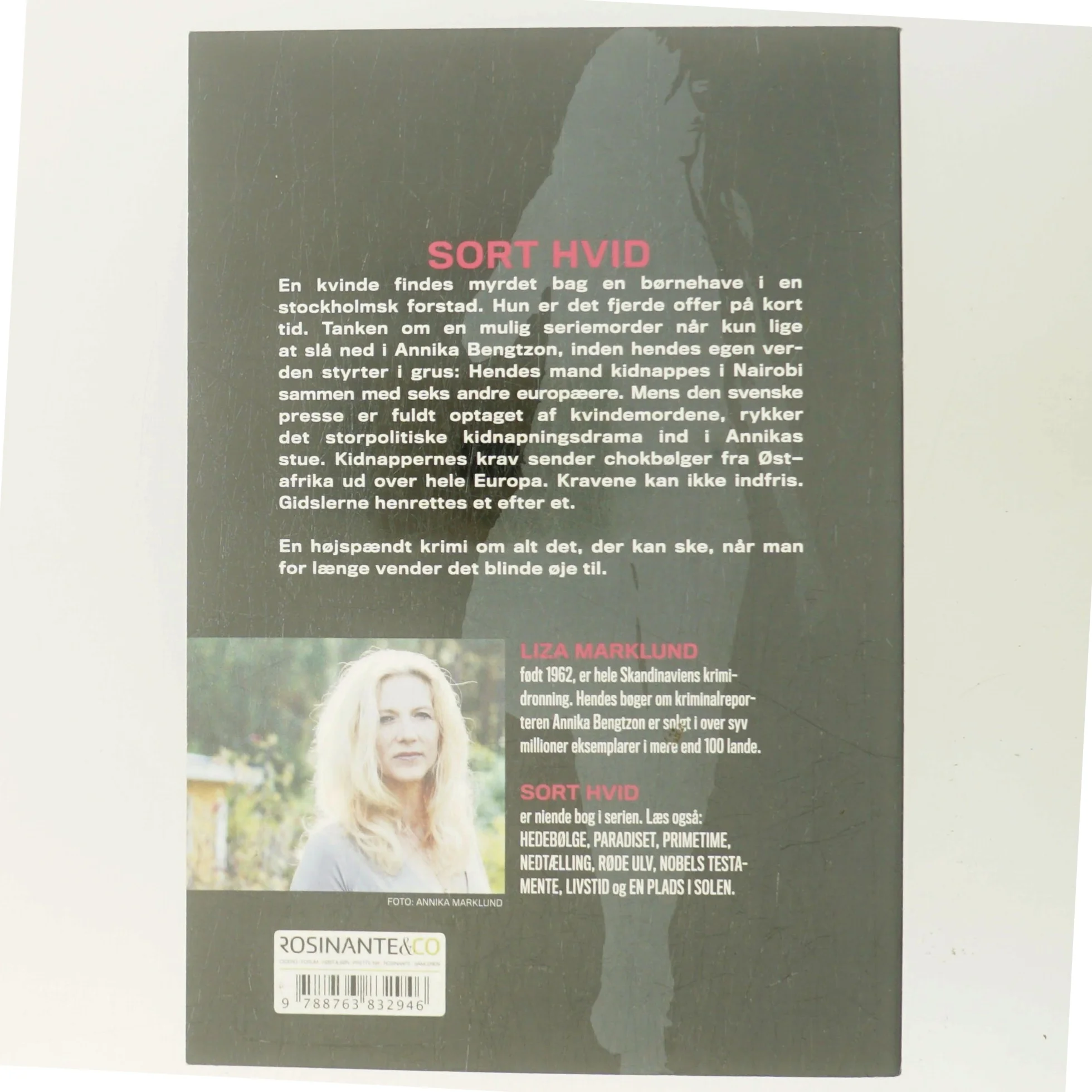 Sort hvid : krimi af Liza Marklund (Bog)