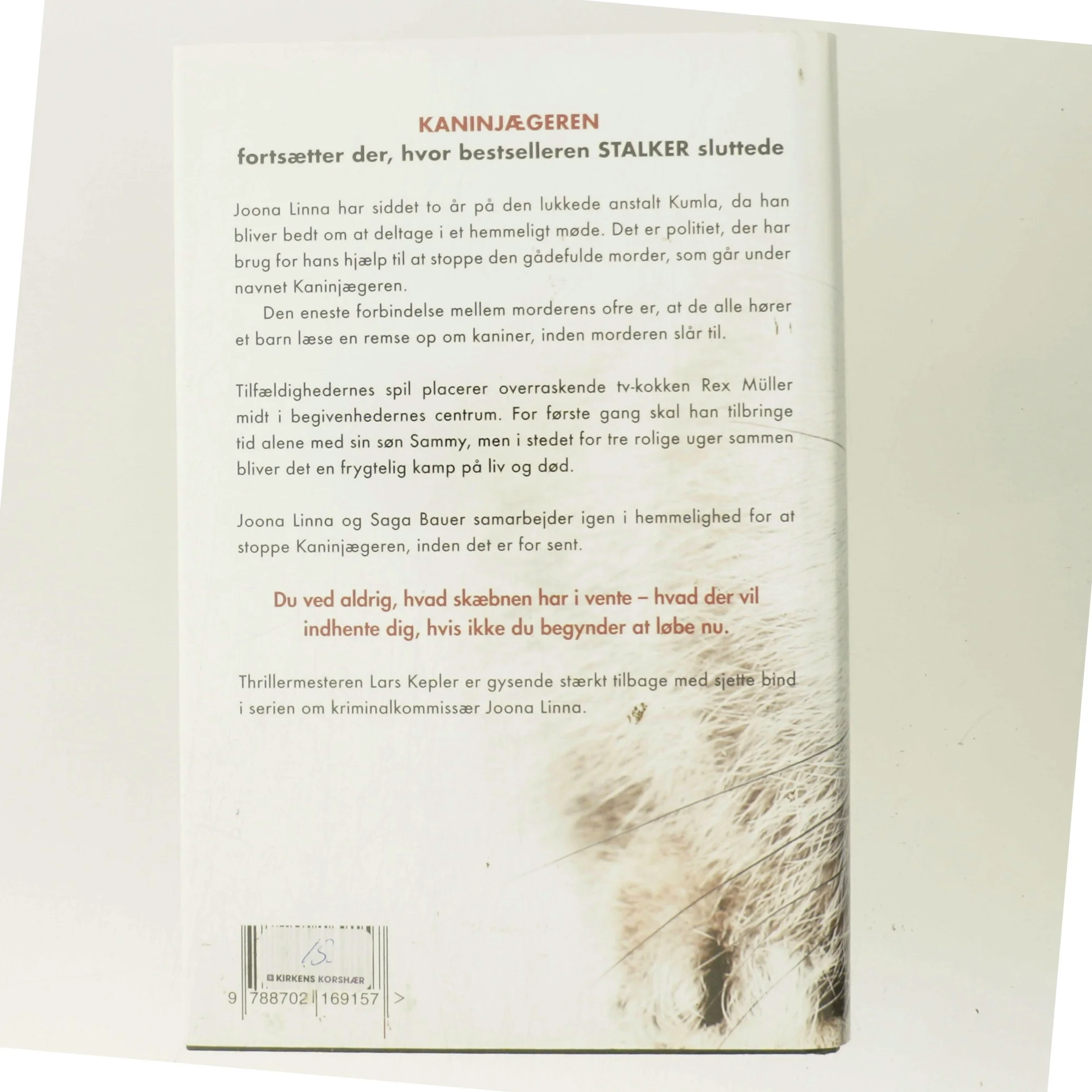 Kaninjægeren af Lars Kepler (Bog)