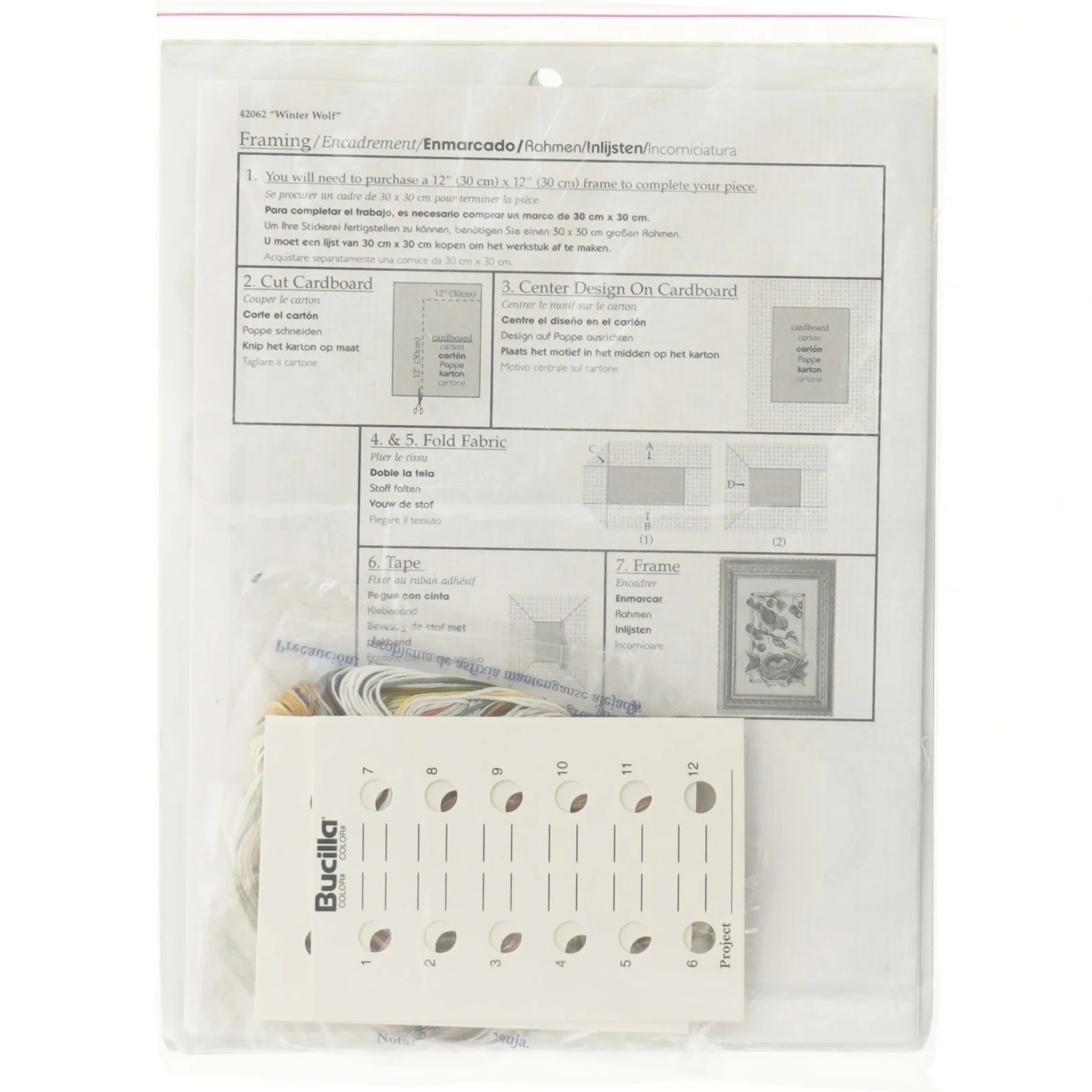 Bucilla tællesyning kit fra Bucilla (str. 30,5x30,5 cm)