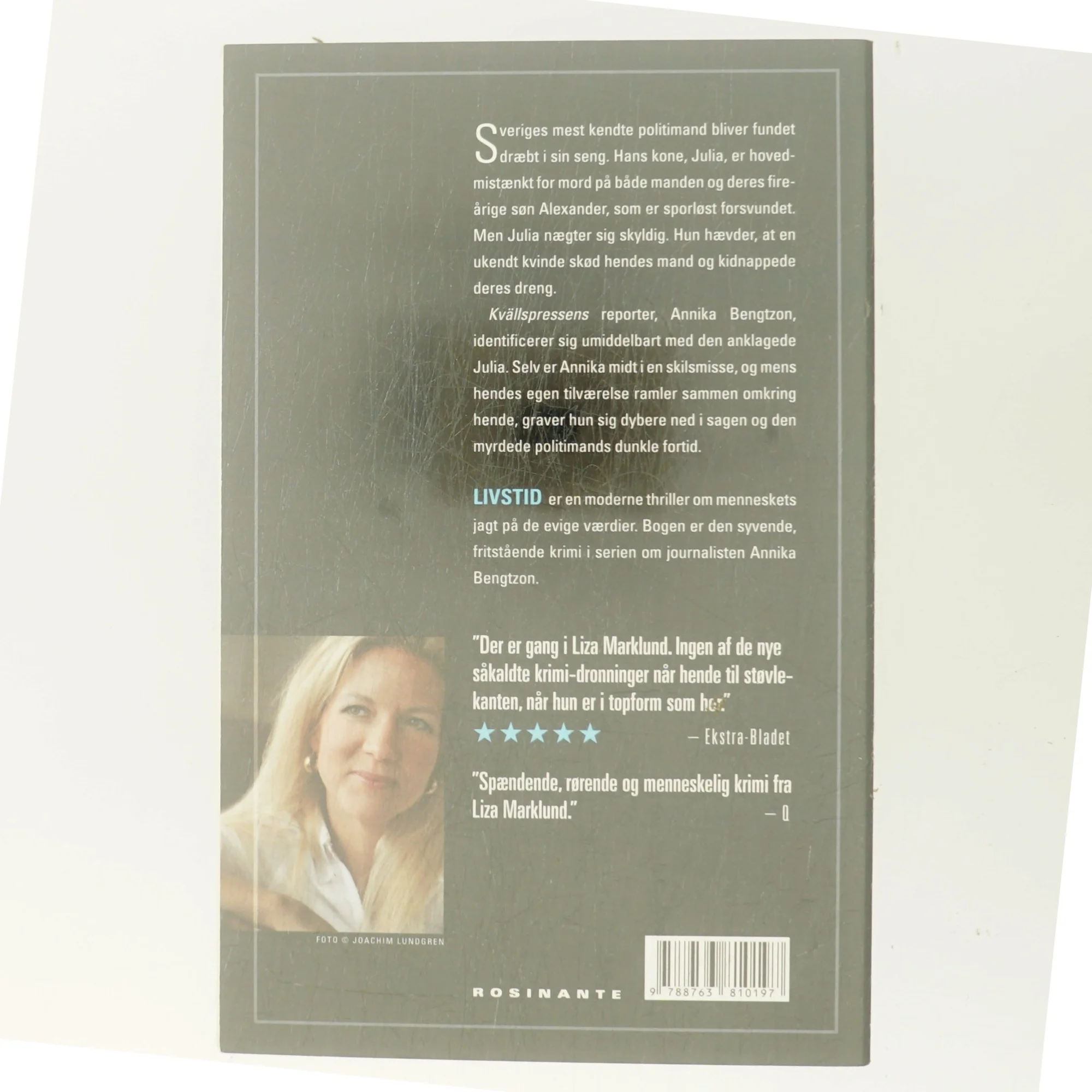 Livstid : krimi af Liza Marklund (Bog)