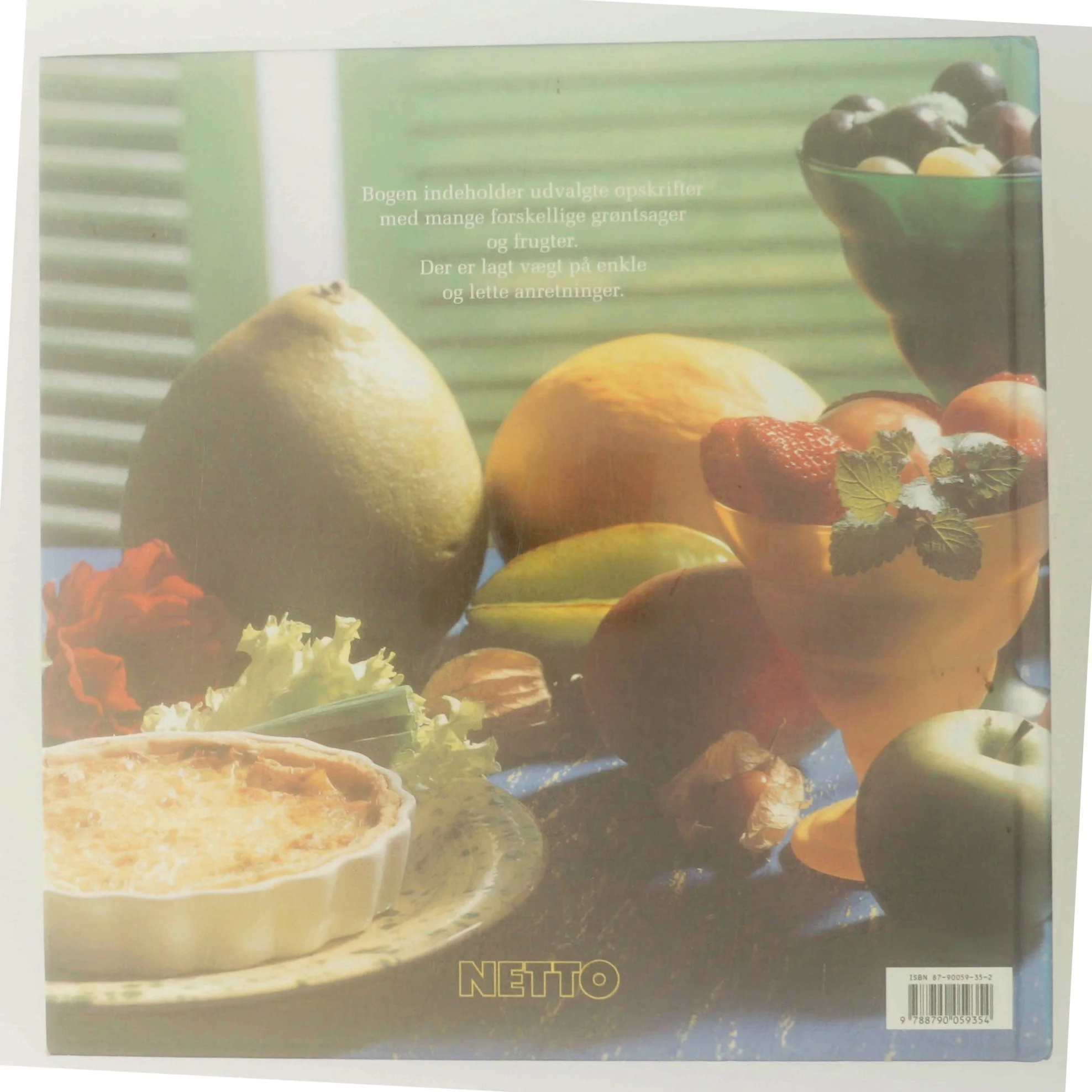 Frugt- & grøntsagsbogen : "den lette kogebog" (Bog)