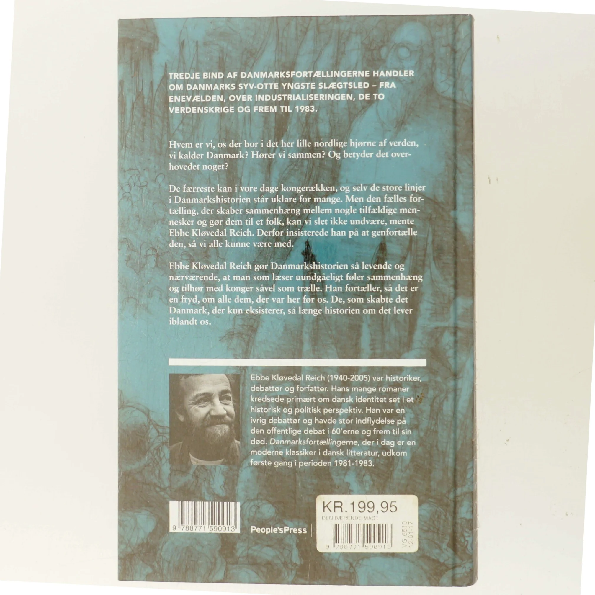 Den bærende magt : 30 fortællinger om Danmarks syv-otte yngste slægtled af Ebbe Kløvedal Reich (Bog)