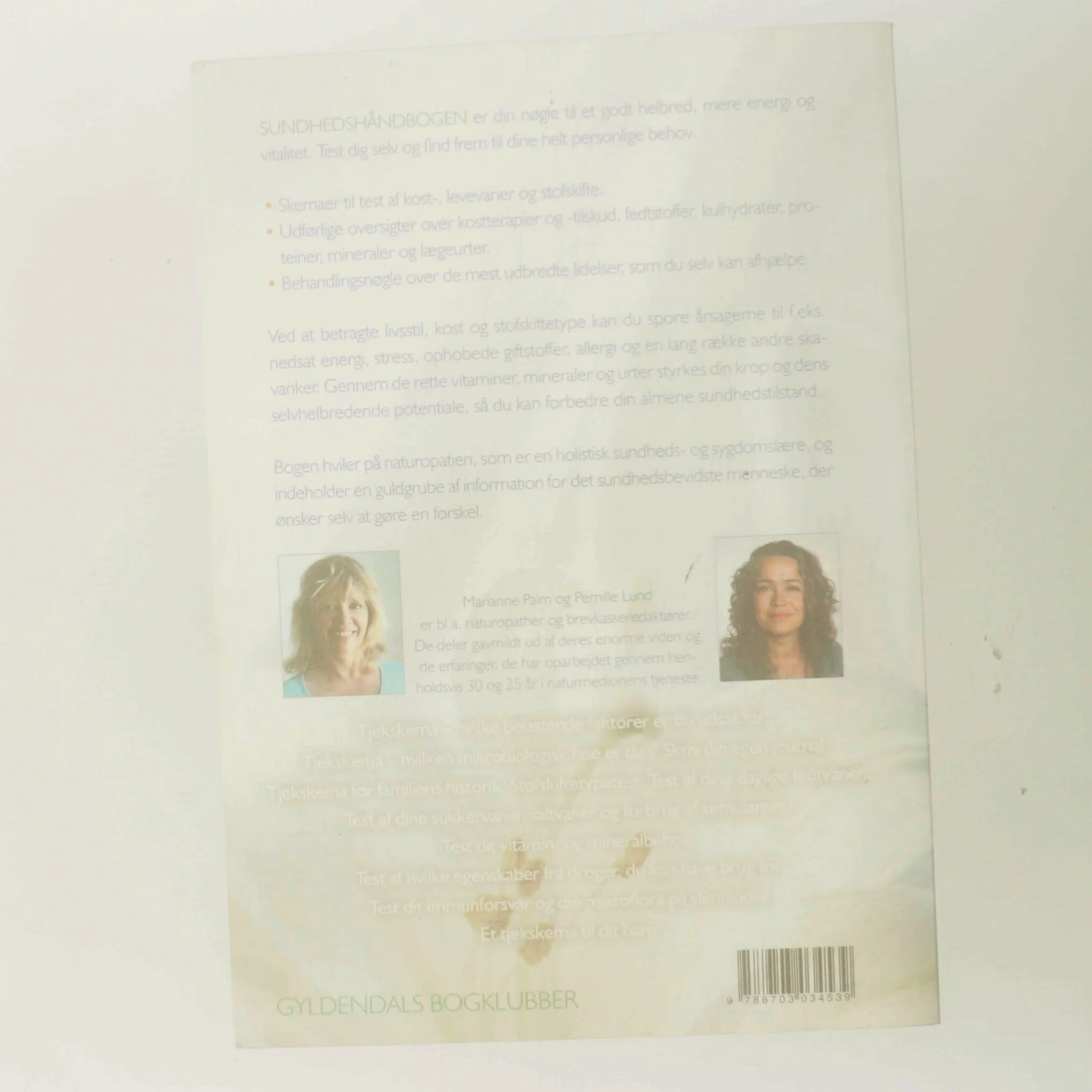 Sundhedshåndbogen : testskemaer, vitaminer, mineraler, urter : sammensæt din personlige helseplan (Bog)