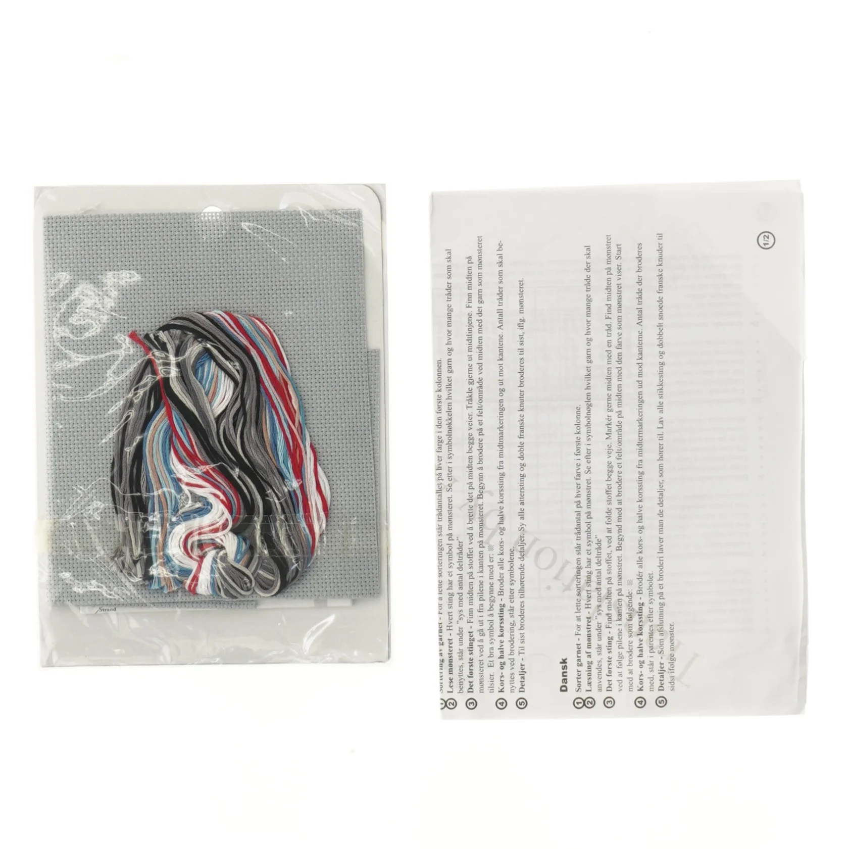 Jiffy counted cross stitch kit fra Sunset (str. 18x13 cm)