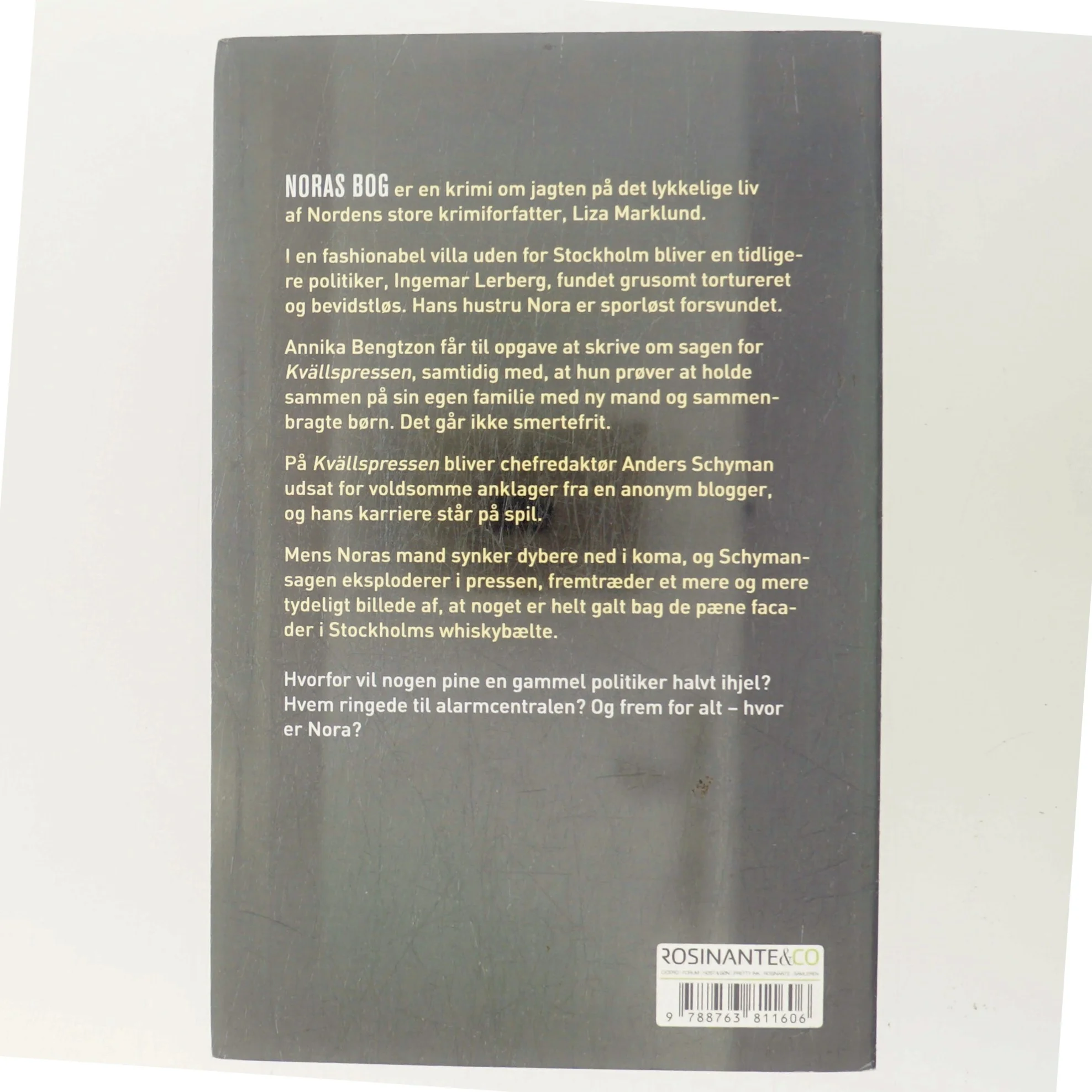 Noras bog : krimi af Liza Marklund (Bog)