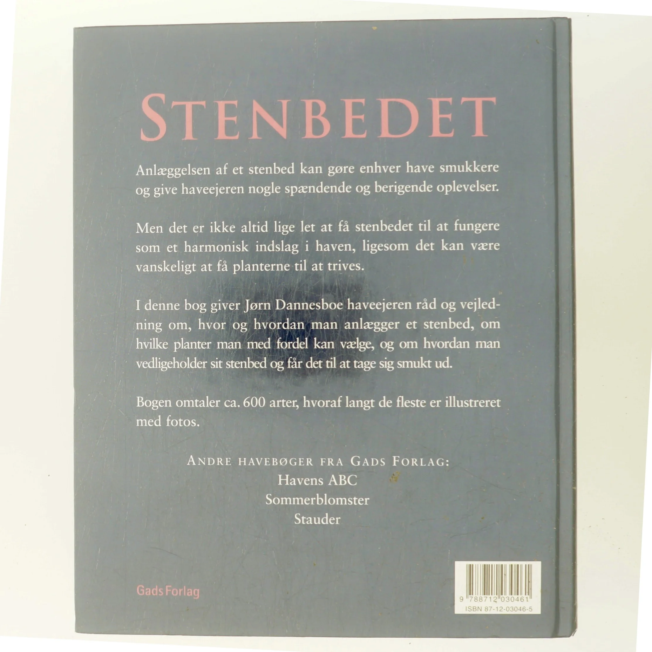 Stenbedet af Jørn Dannesboe (Bog)