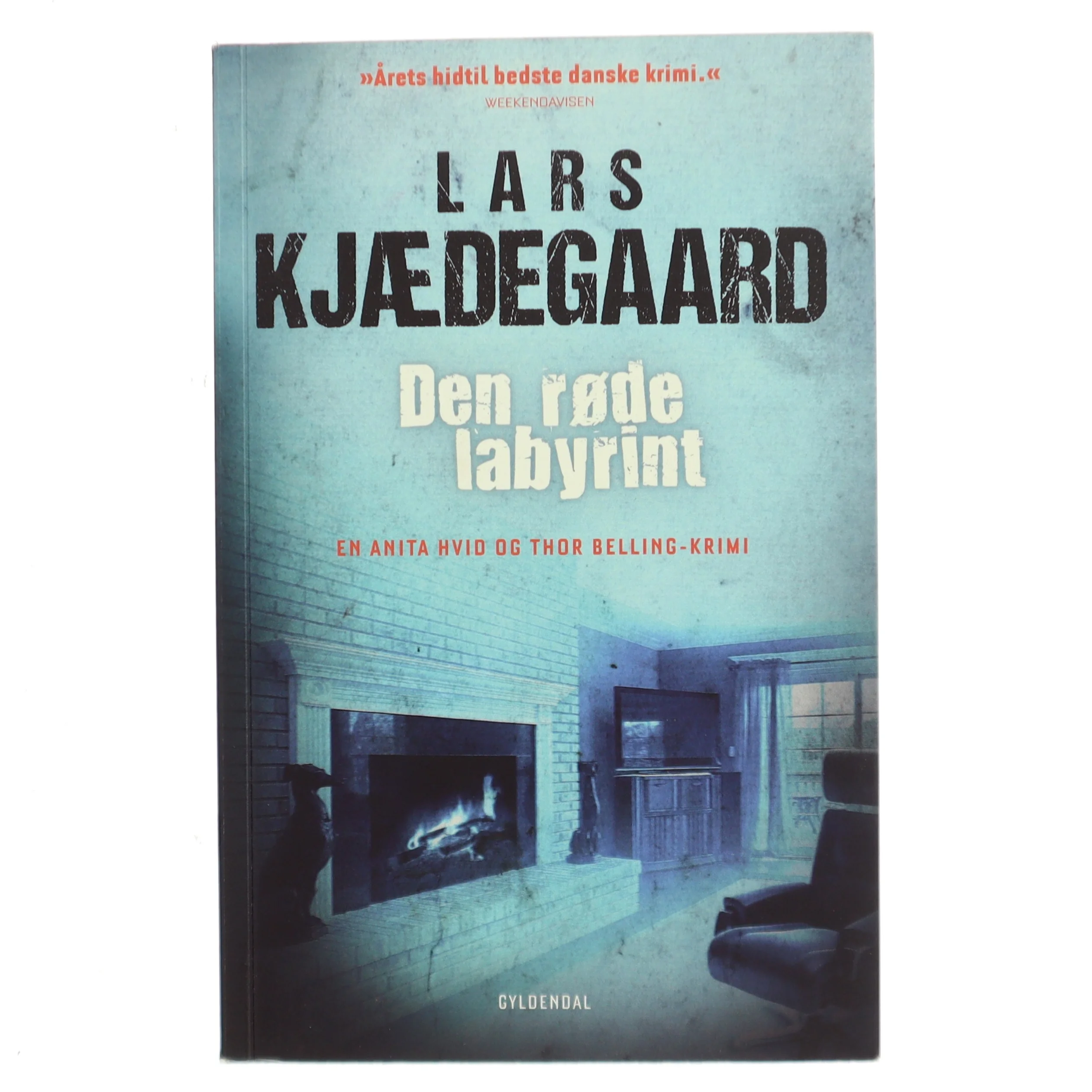 Den røde labyrint af Lars Kjædegaard (Bog)