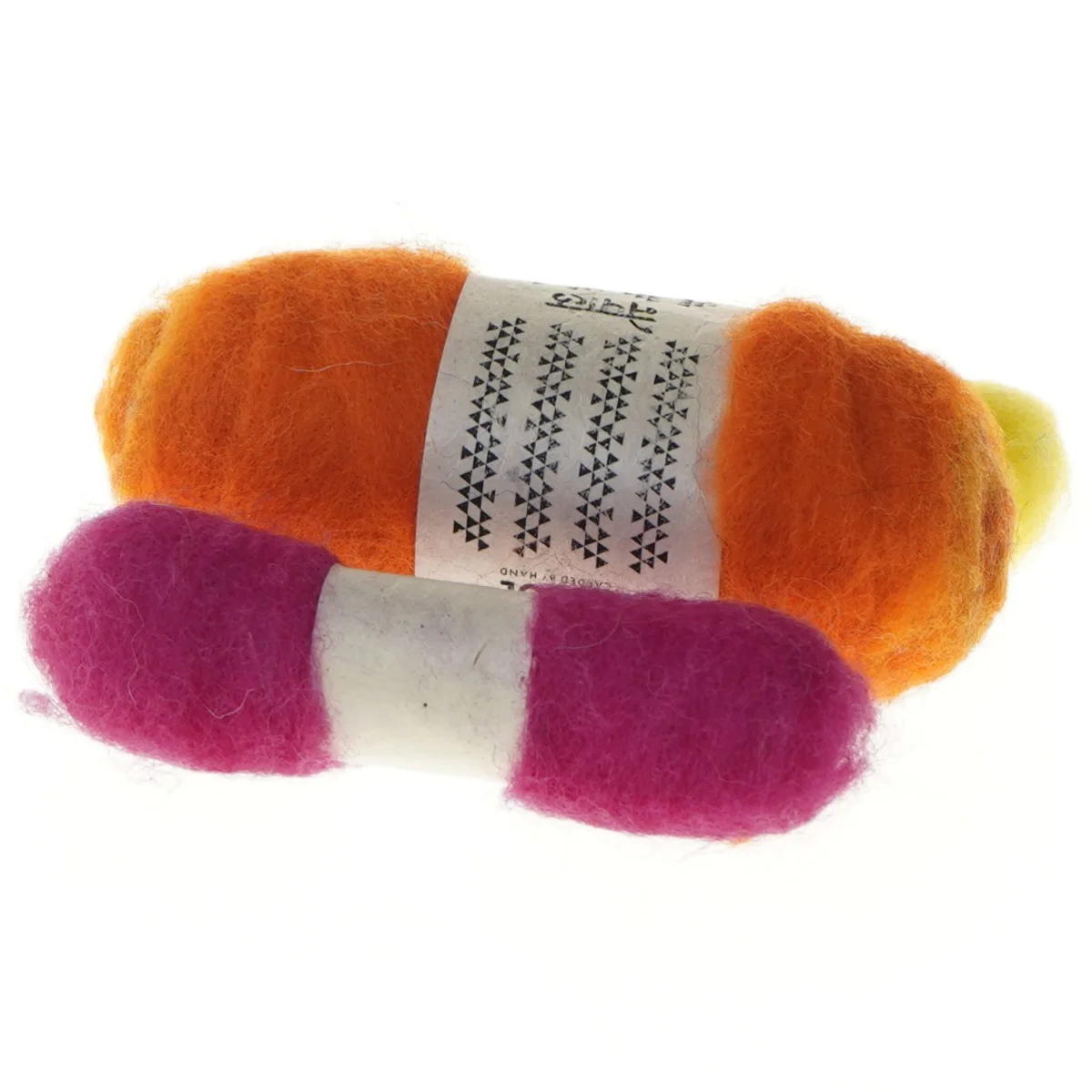 Uldgarn i tre farver (str. 15 cm)