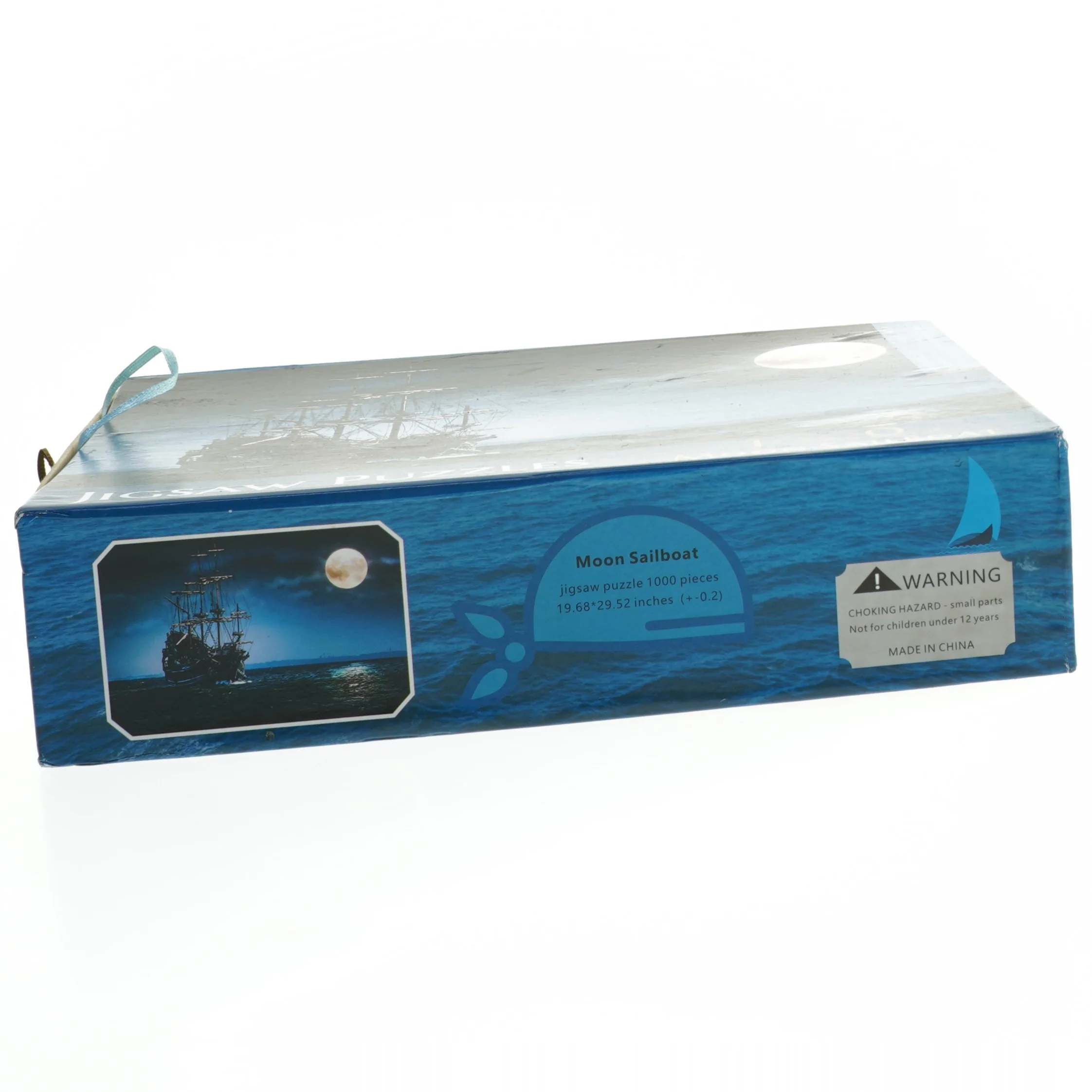 Jigsaw puzzle med måneskib fra InGooooD (str. 26x20 cm)