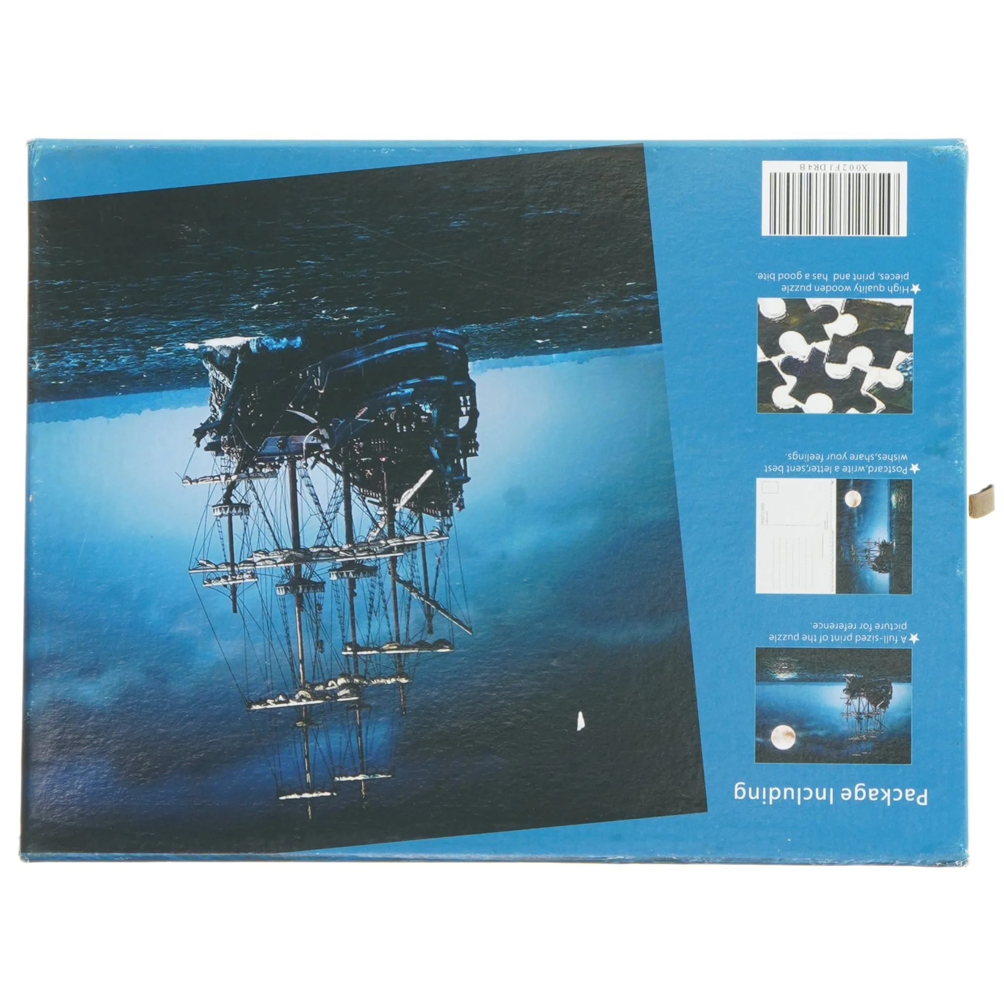 Jigsaw puzzle med måneskib fra InGooooD (str. 26x20 cm)