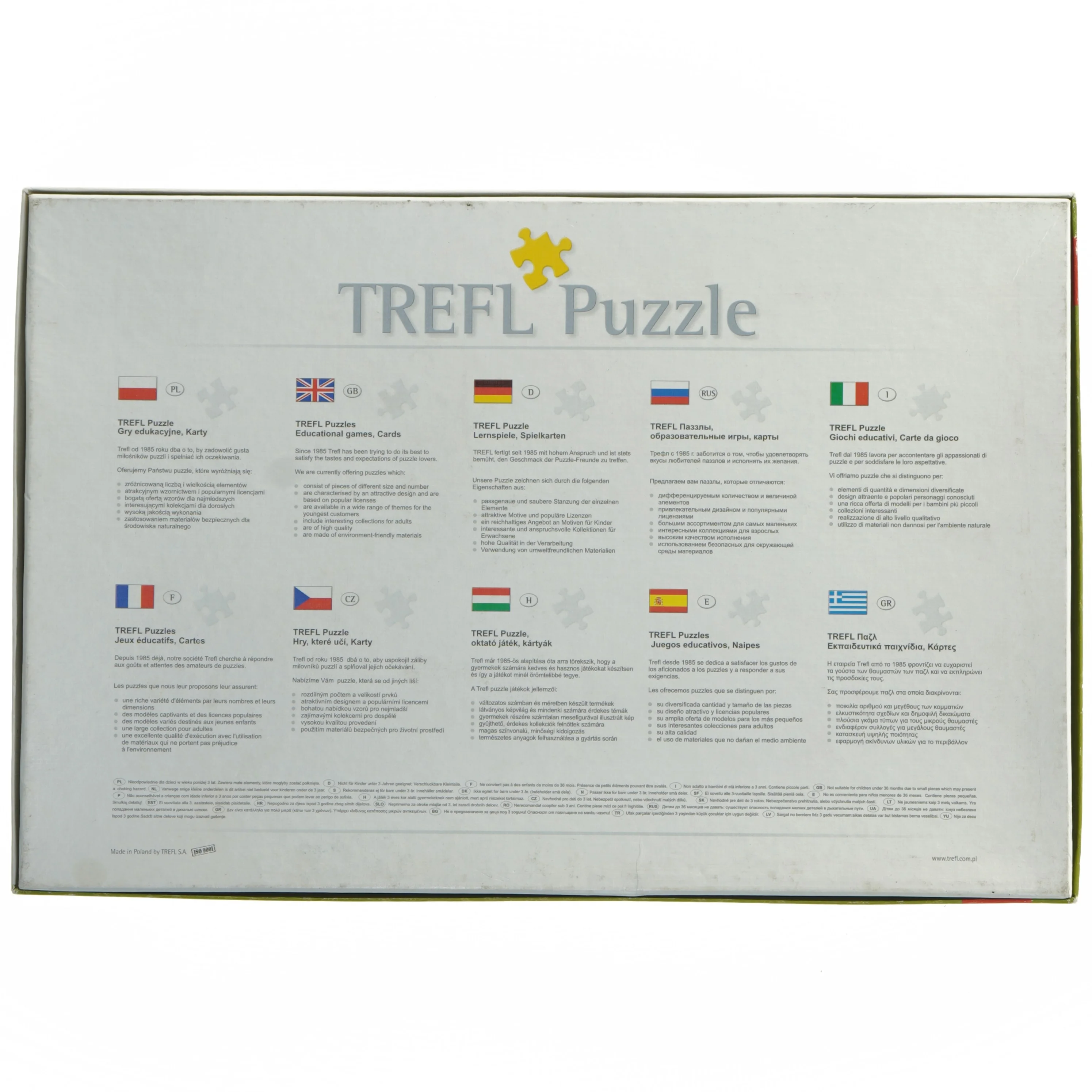 Trefl puslespil med 500 brikker fra Trefl (str. 500. prikker)