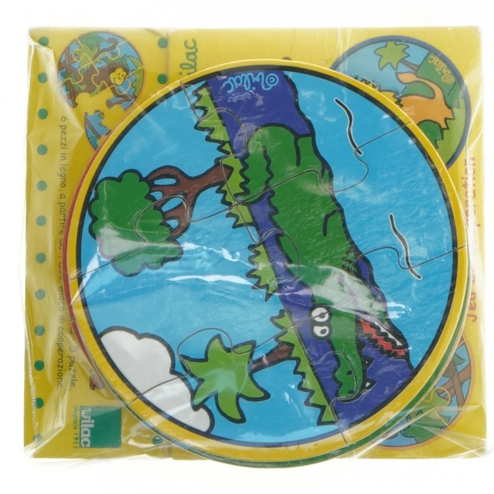 Le jeu de la savane puslespil fra Vilac (str. 5. puslespil)