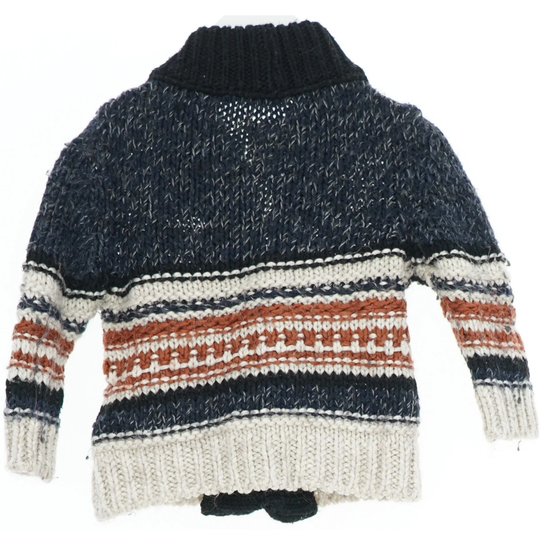 Strikket cardigan med mønster fra Zara (str. 80)