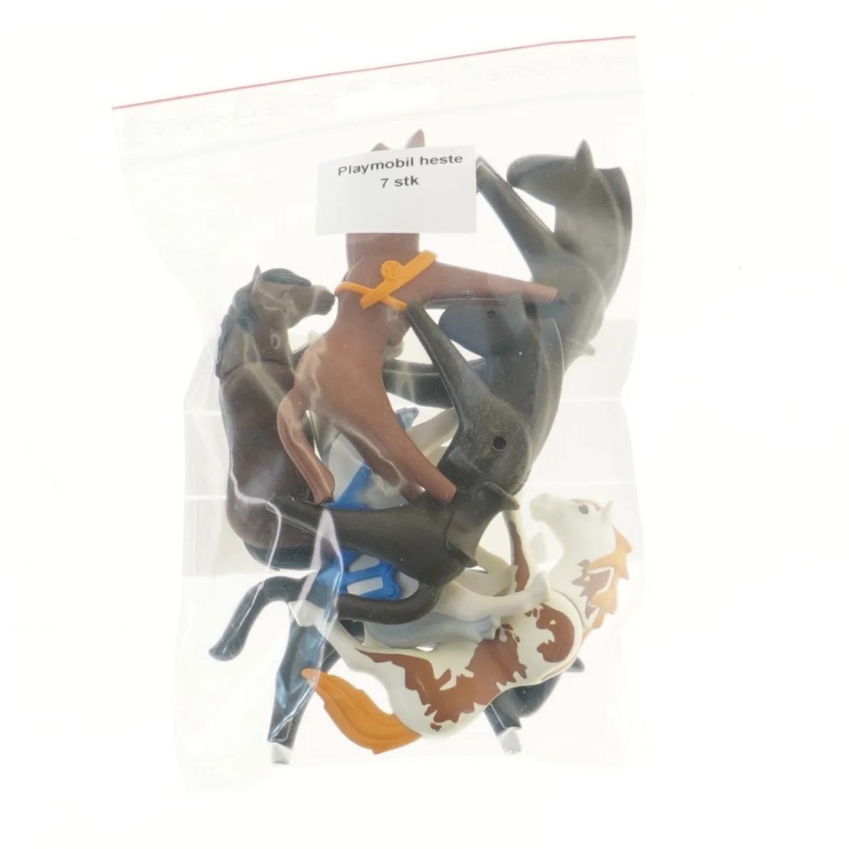 Playmobil heste, 7 stk fra Playmobil (str. 7 stk 11 cm)