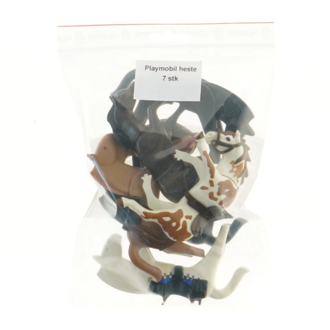 Playmobil heste, sæt af 7 fra Playmobil (str. 7 stk 11 cm)