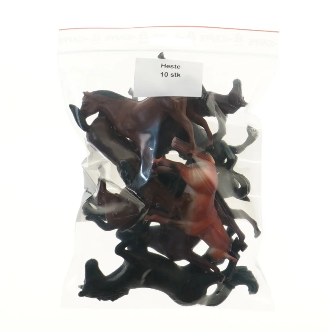 Plastikheste sæt (str. 10 stk 9,5 cm)