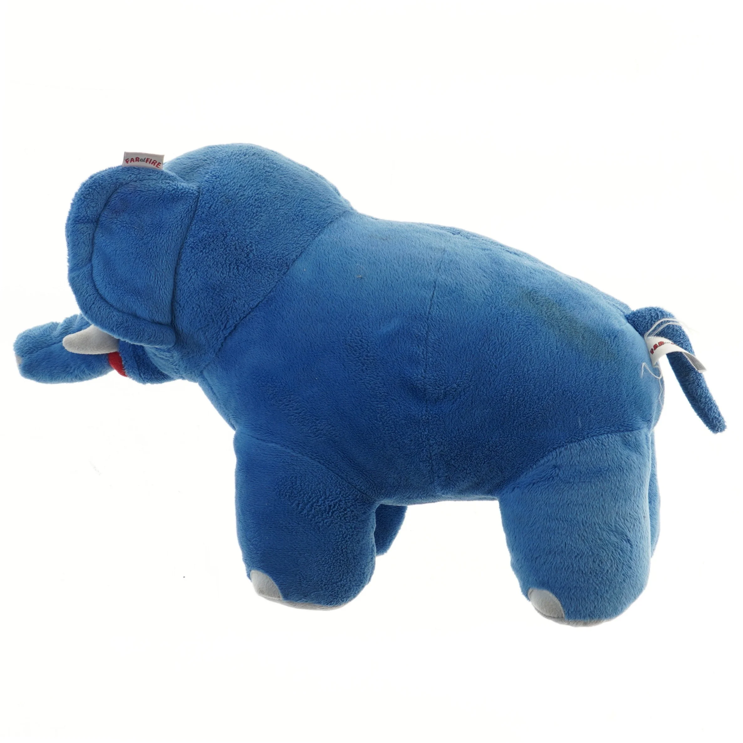 Blå Bodil elefant tøjdyr fra Krea (str. 43 cm)