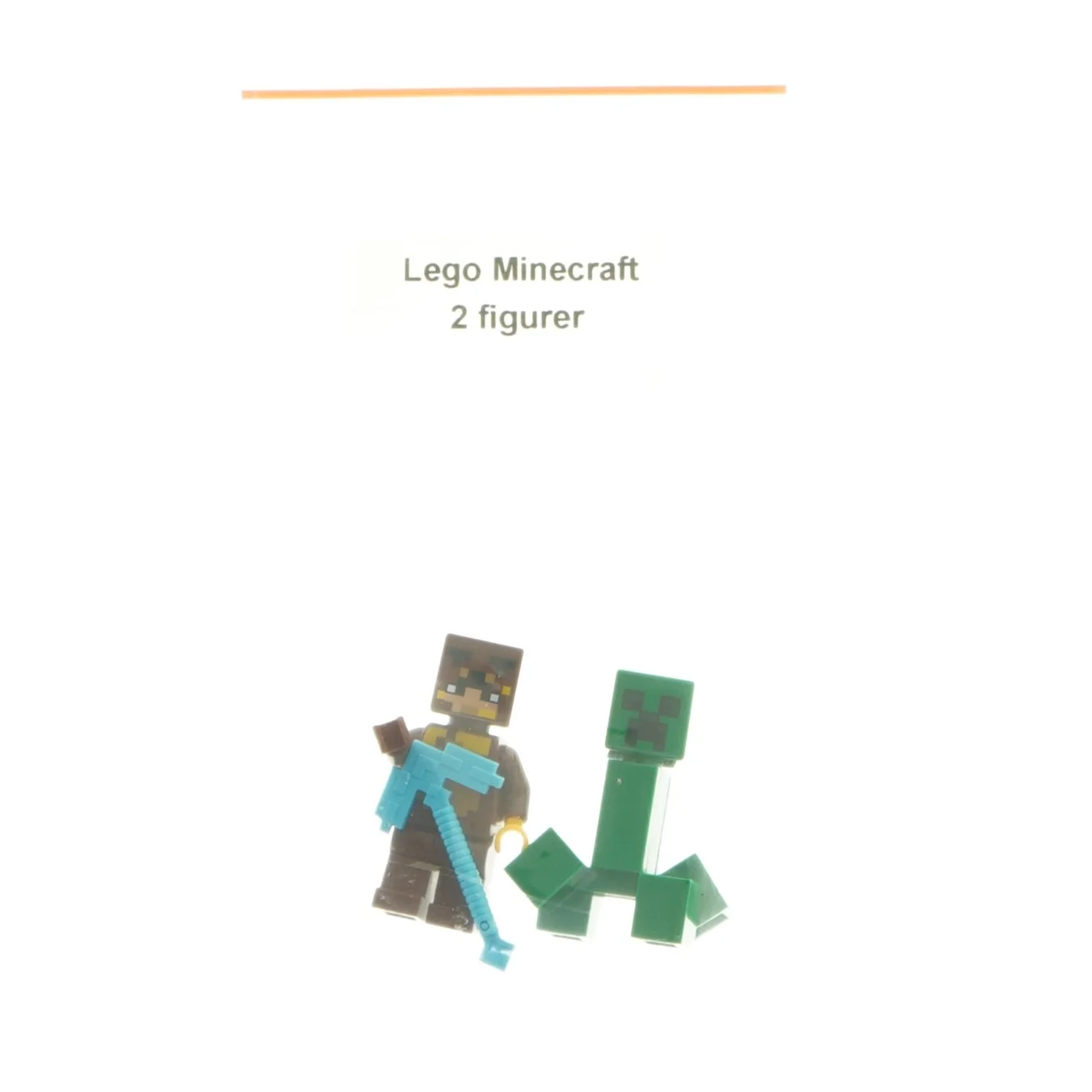 Lego Minecraft mini-figurer fra Lego (str. 4 cm)