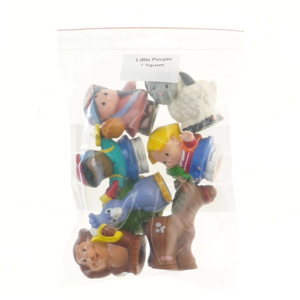 Little People figurer fra Little People (str. 7 stk 6 cm)