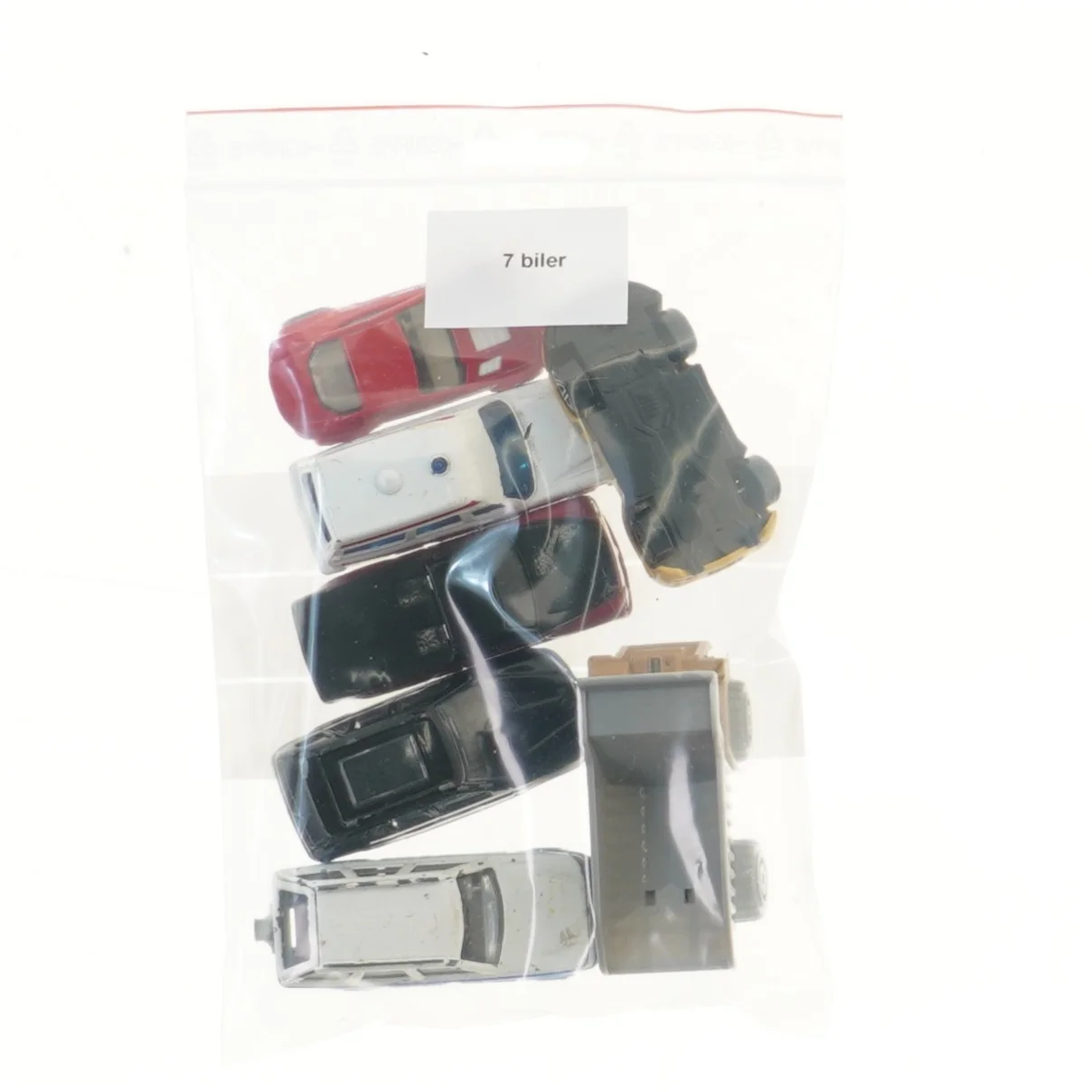 Samling af legetøjsbiler (str. 7 stk 7,5 cm)
