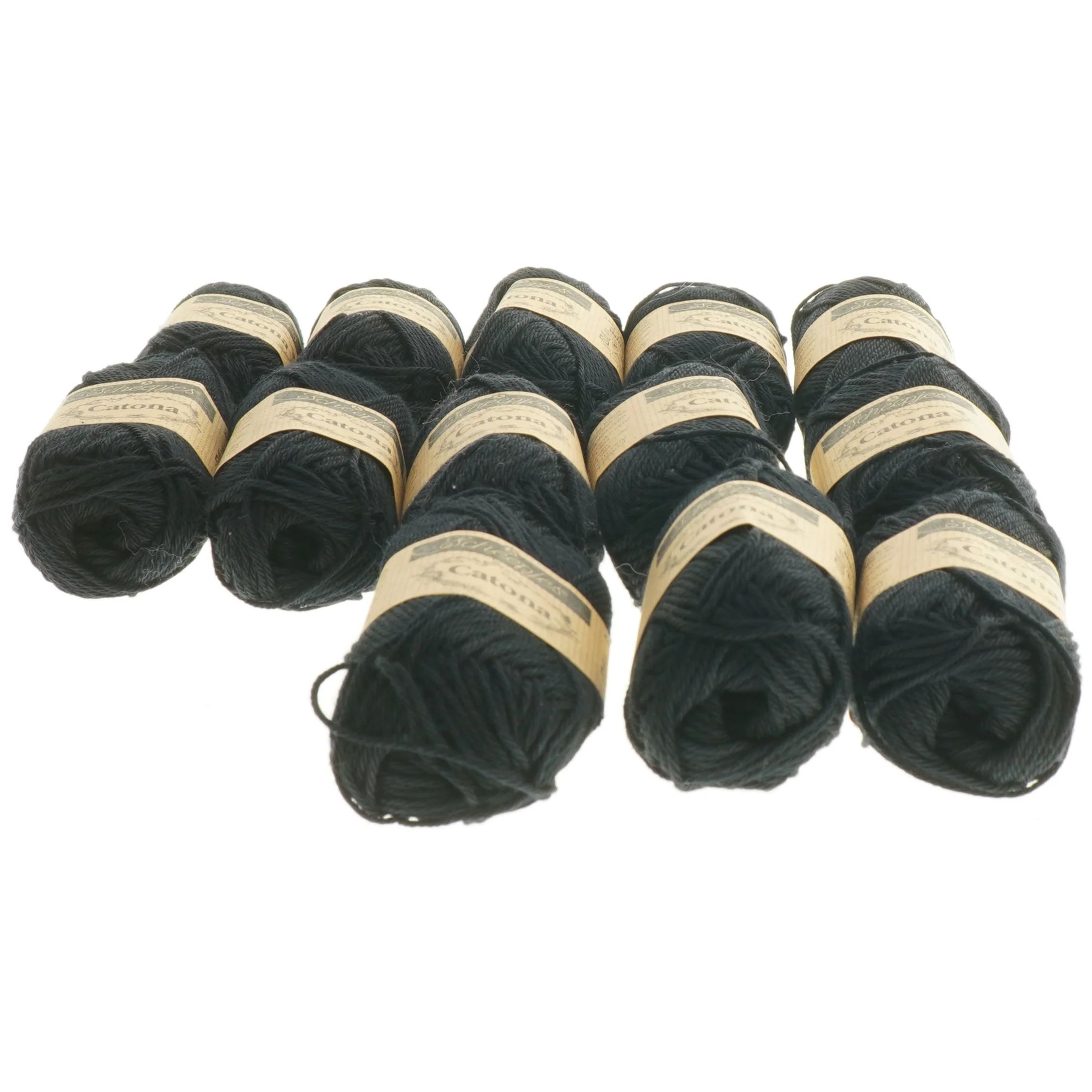 Sort garn, 13 stk (str. 13 stk 62,5 m cm)