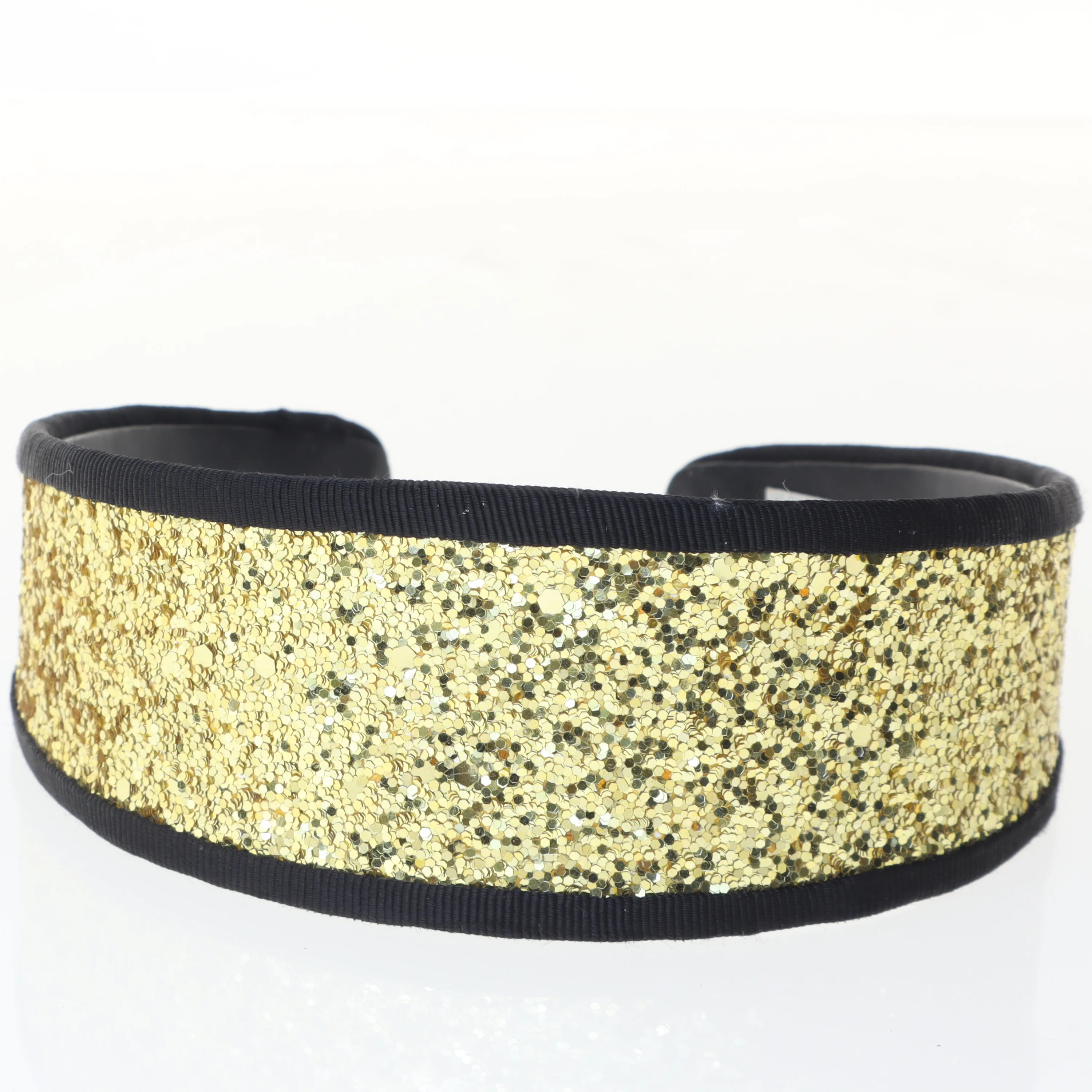 Hårbøjle med guldglimmer fra Malene Birger (str. 14 cm)