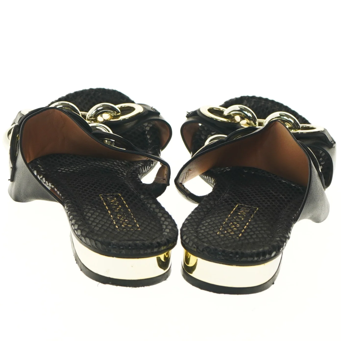 Damesandaler med kædedetaljer fra River island (str. 38 )