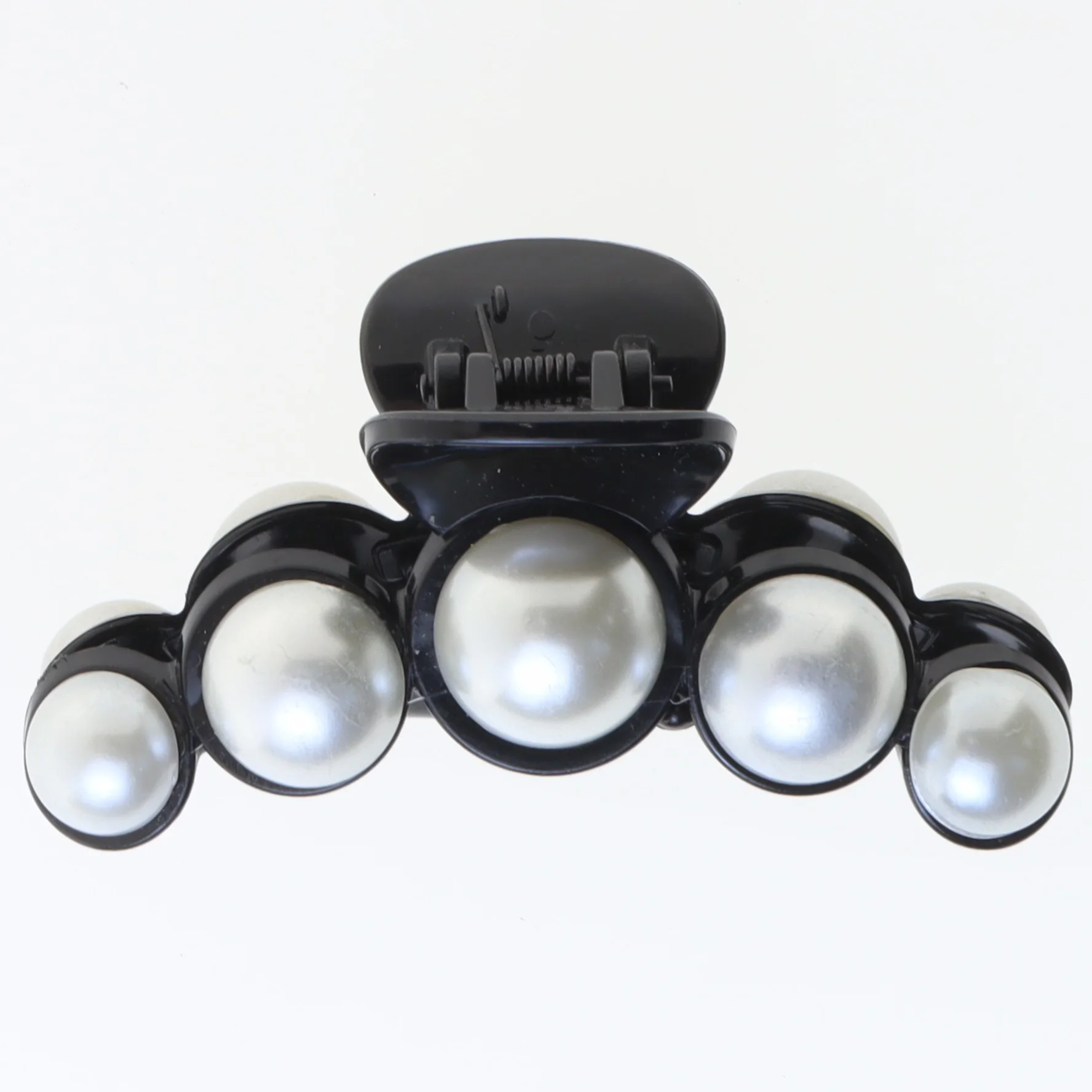 Hårklemme med perler (str. 10 cm)