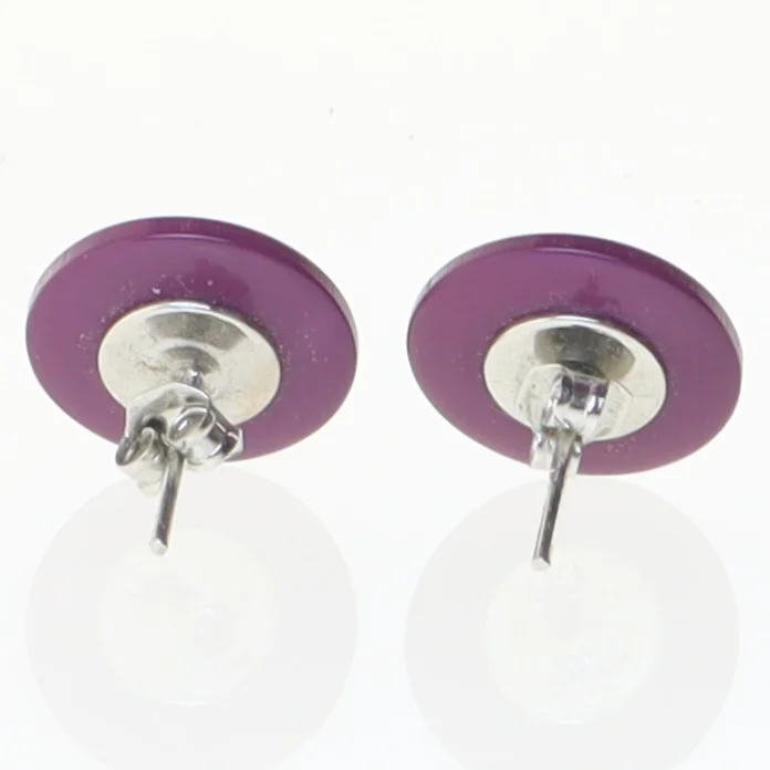 Knappformede ørestikker (str. 1 cm)