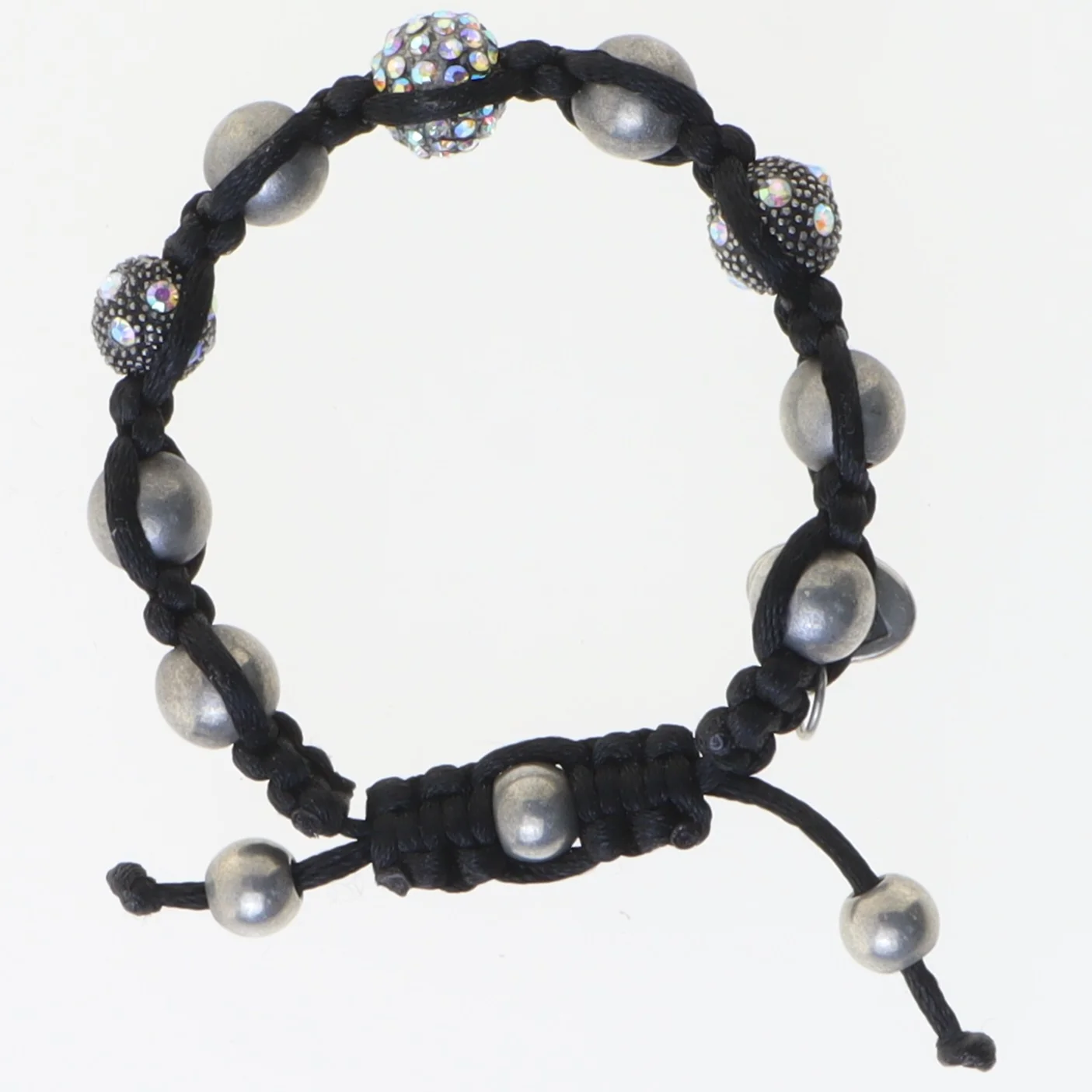 Armbånd med perler (str. Ø 6 cm)