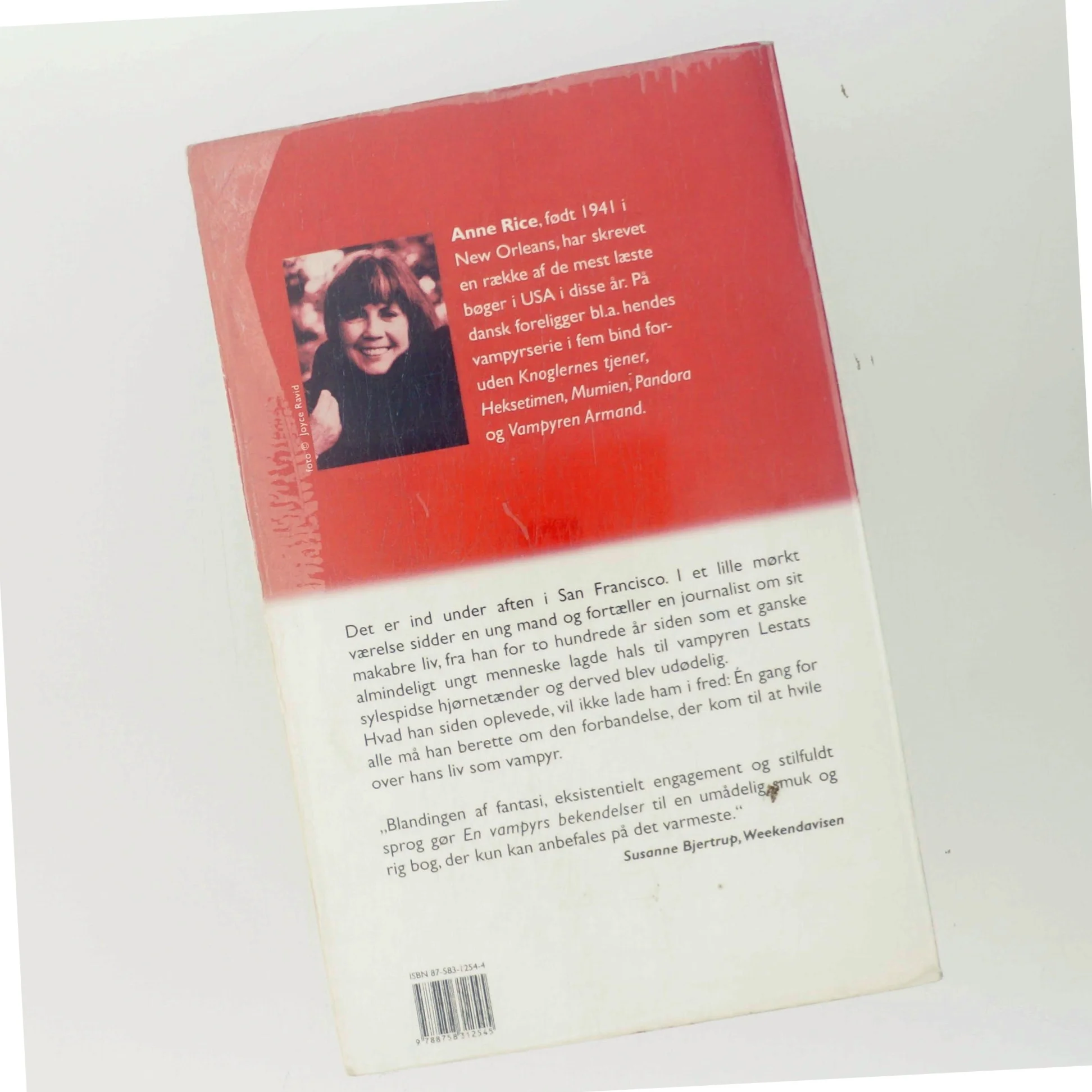 En vampyrs bekendelser : roman af Anne Rice (Bog)