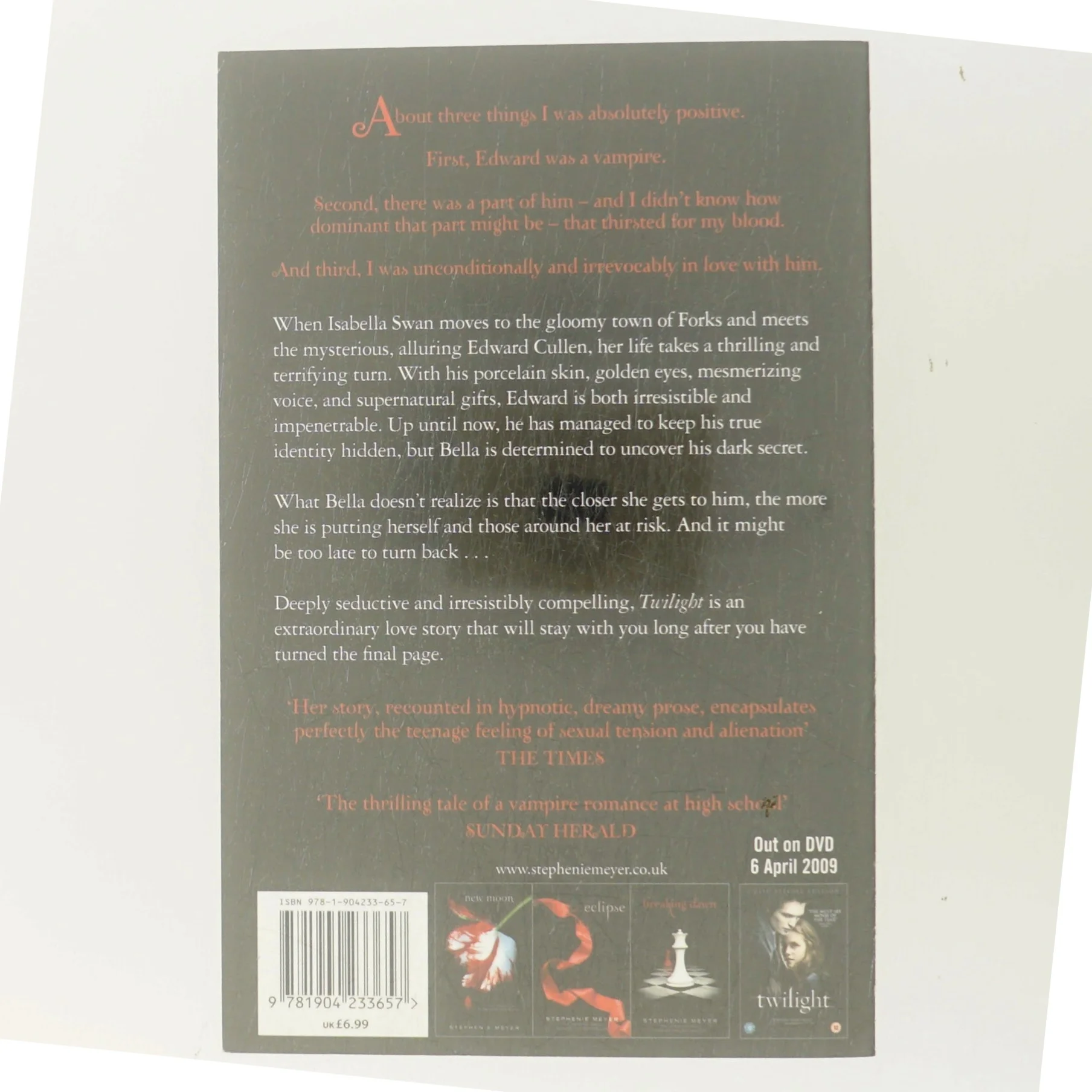 Twilight af Stephenie Meyer (Bog)
