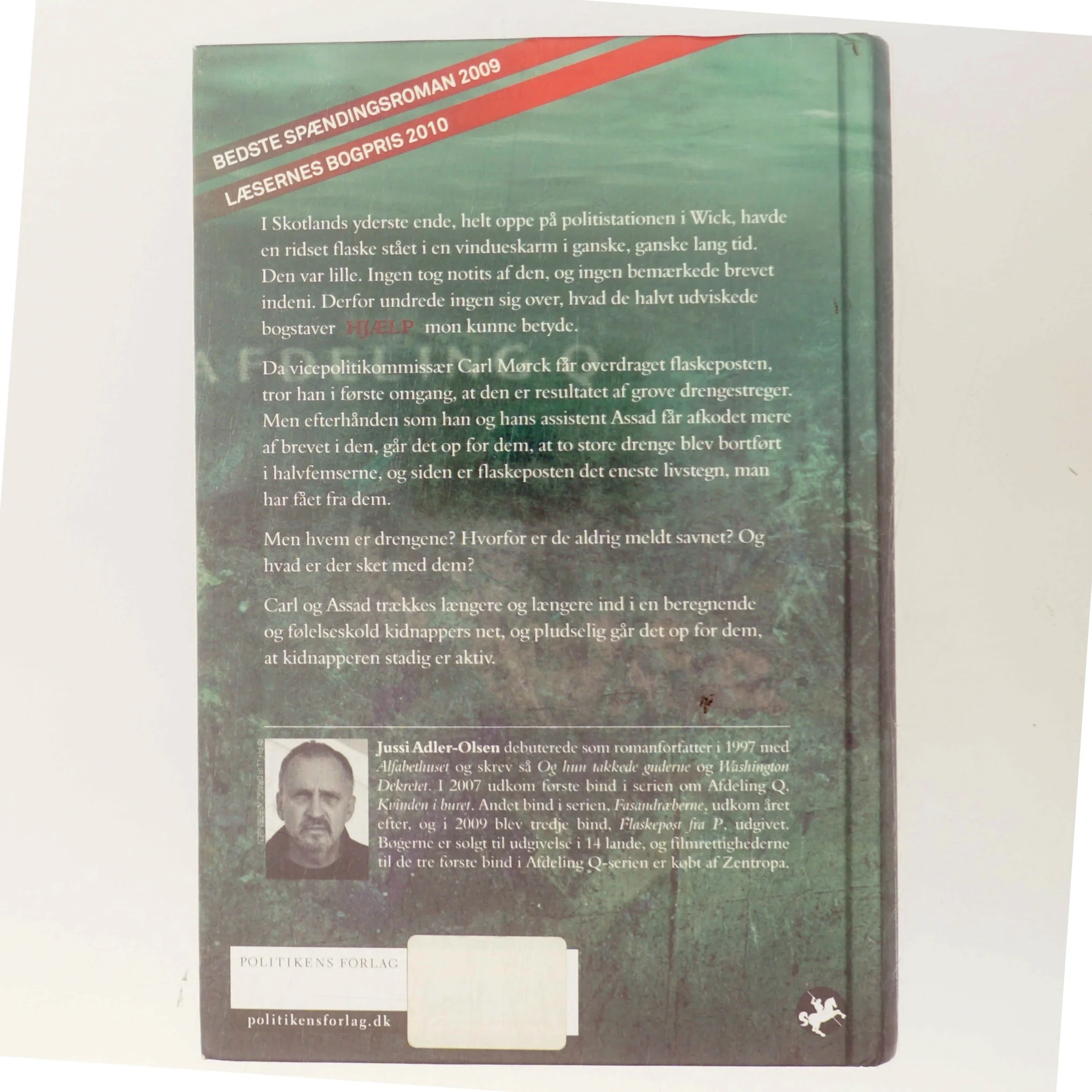 Flaskepost fra P af Jussi Adler-Olsen (Bog)