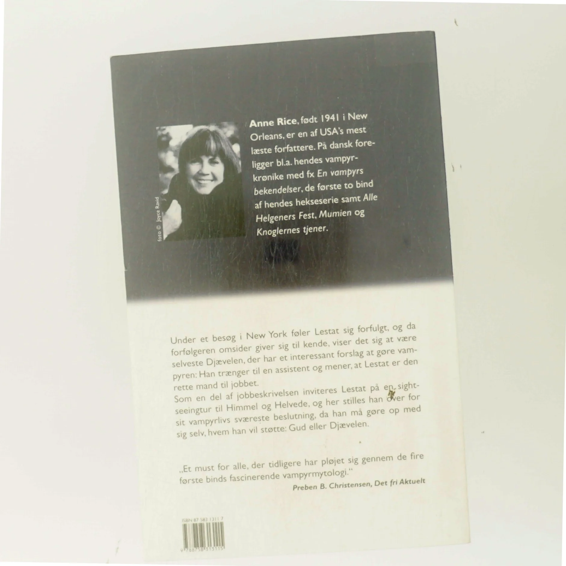 Djævelens discipel : roman af Anne Rice (Bog)