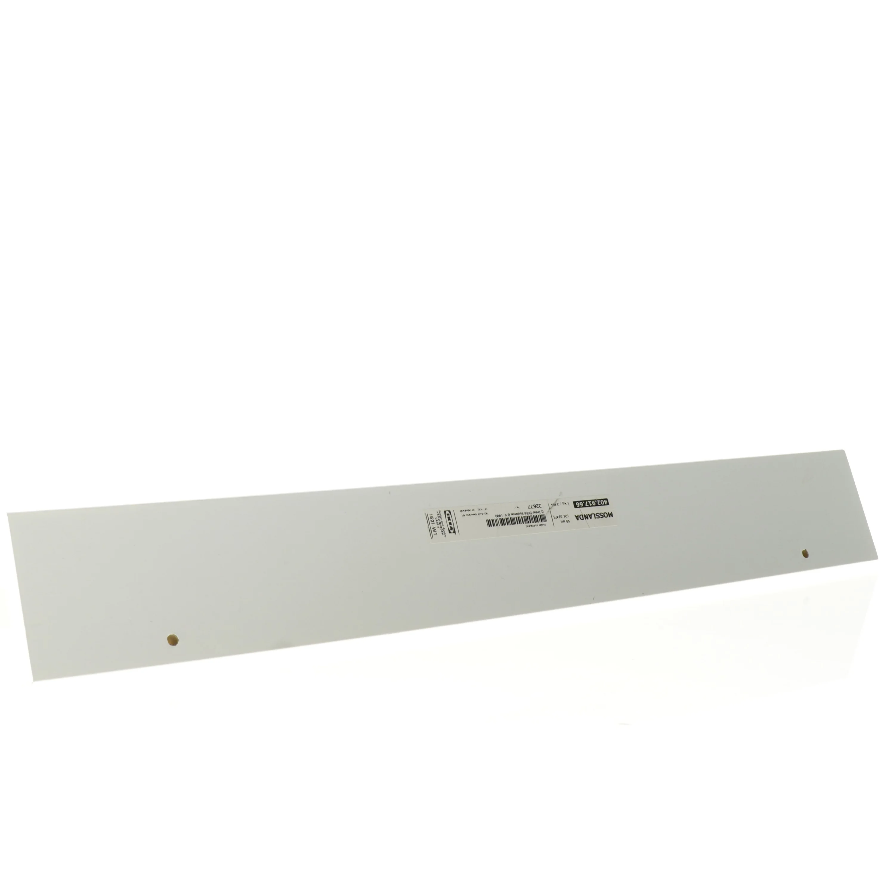 Hvid væghylde fra IKEA (str. 55 x 12 x 7 cm)