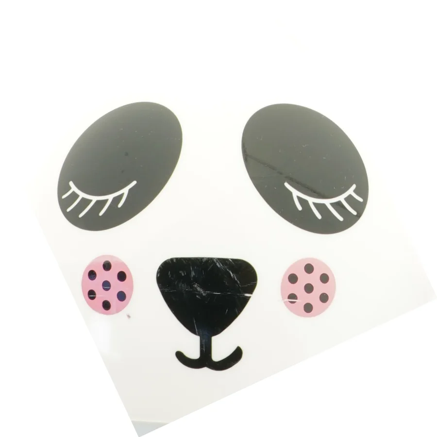 Hvid katteformet lampe fra IKEA (str. Ø 18 cm)