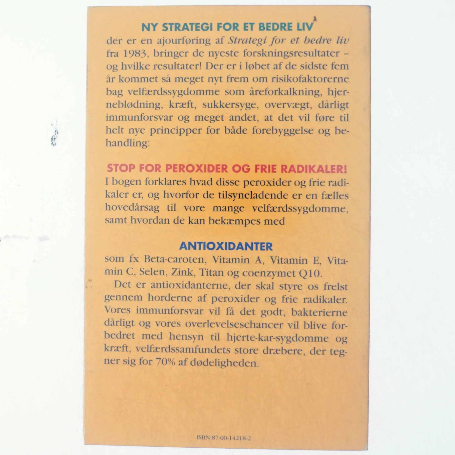 Lars Okholm, Ny strategi for et bedre liv