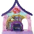 Scene til My little pony  fra Hasbro (str. 29 x 26 x 10 cm)