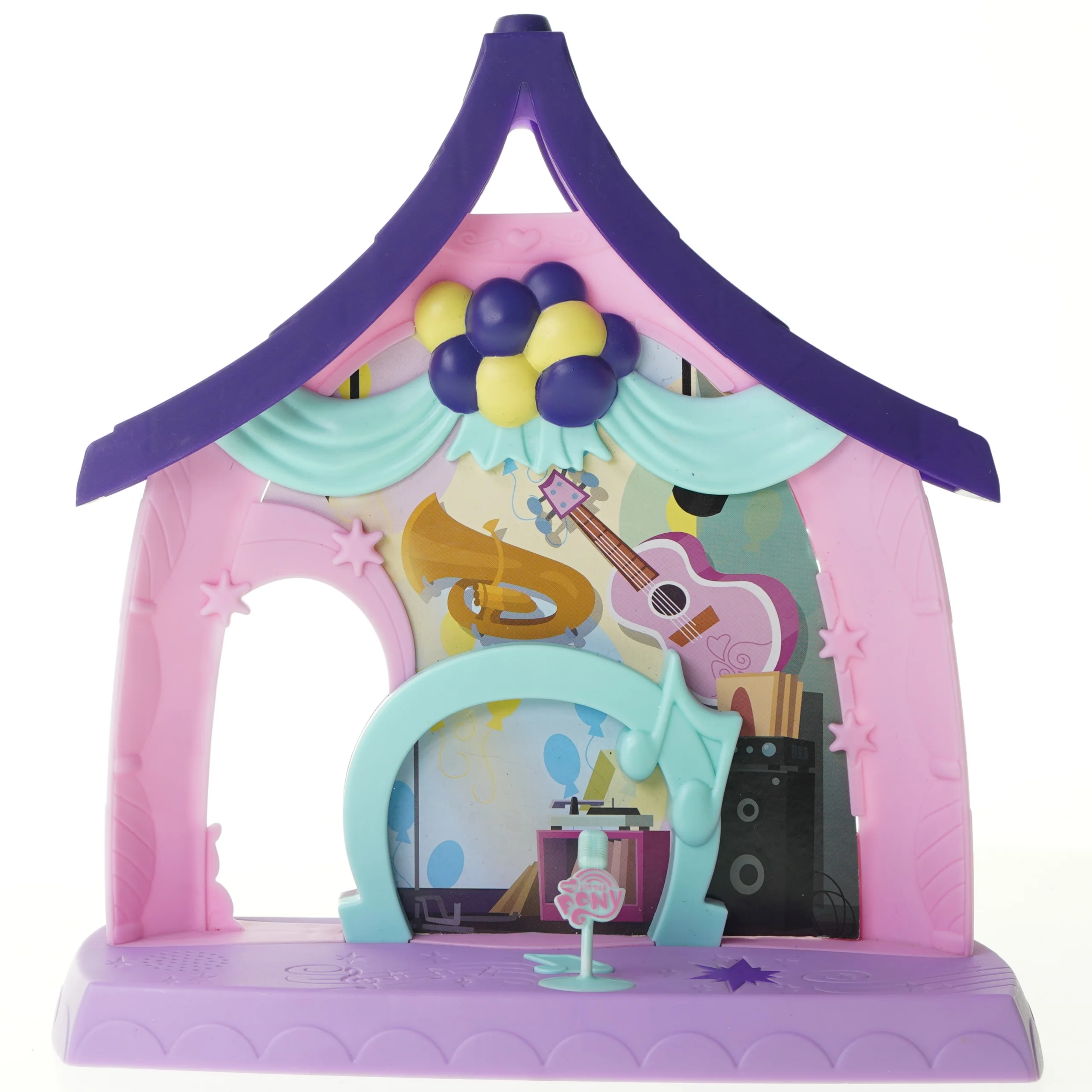 Scene til My little pony  fra Hasbro (str. 29 x 26 x 10 cm)