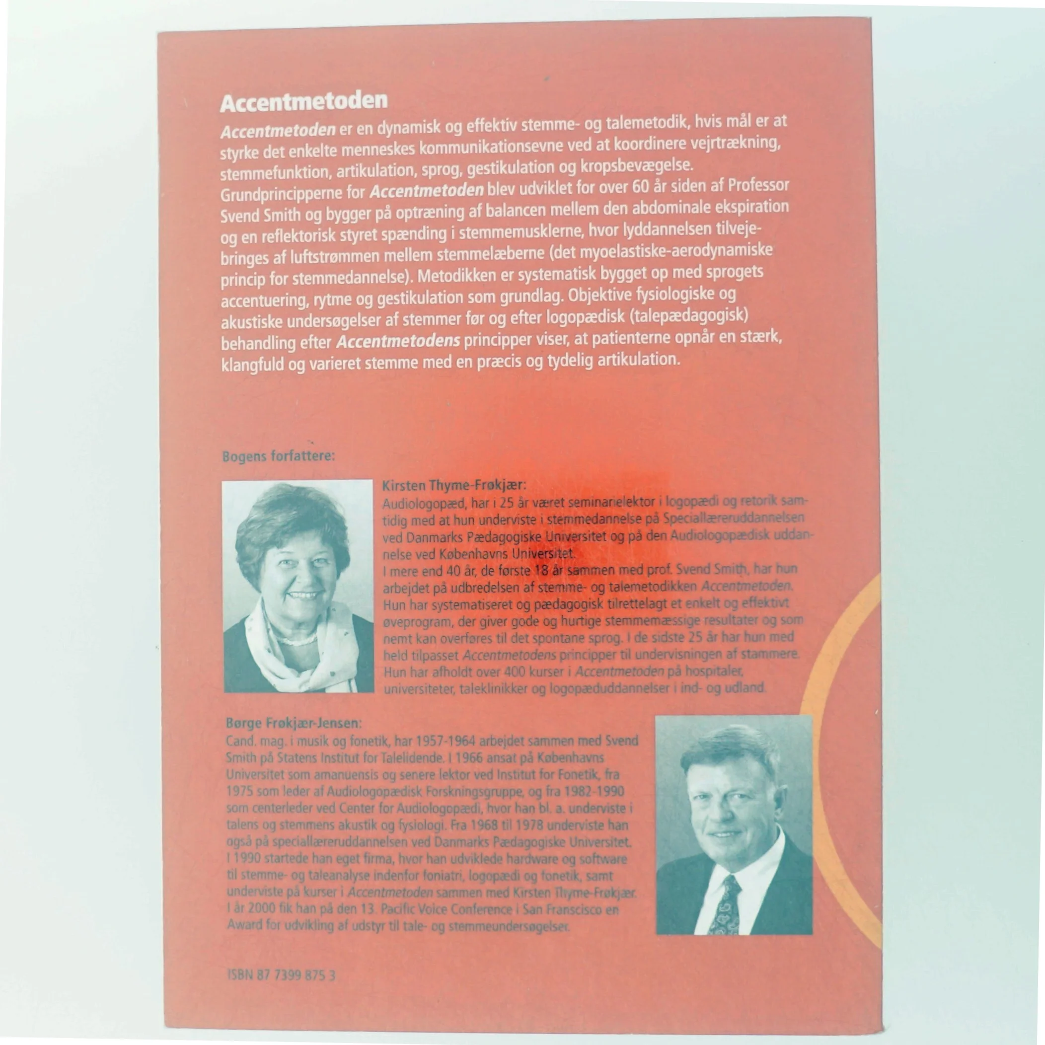 Accentmetoden Bog fra Dansk Stemmepædagogik