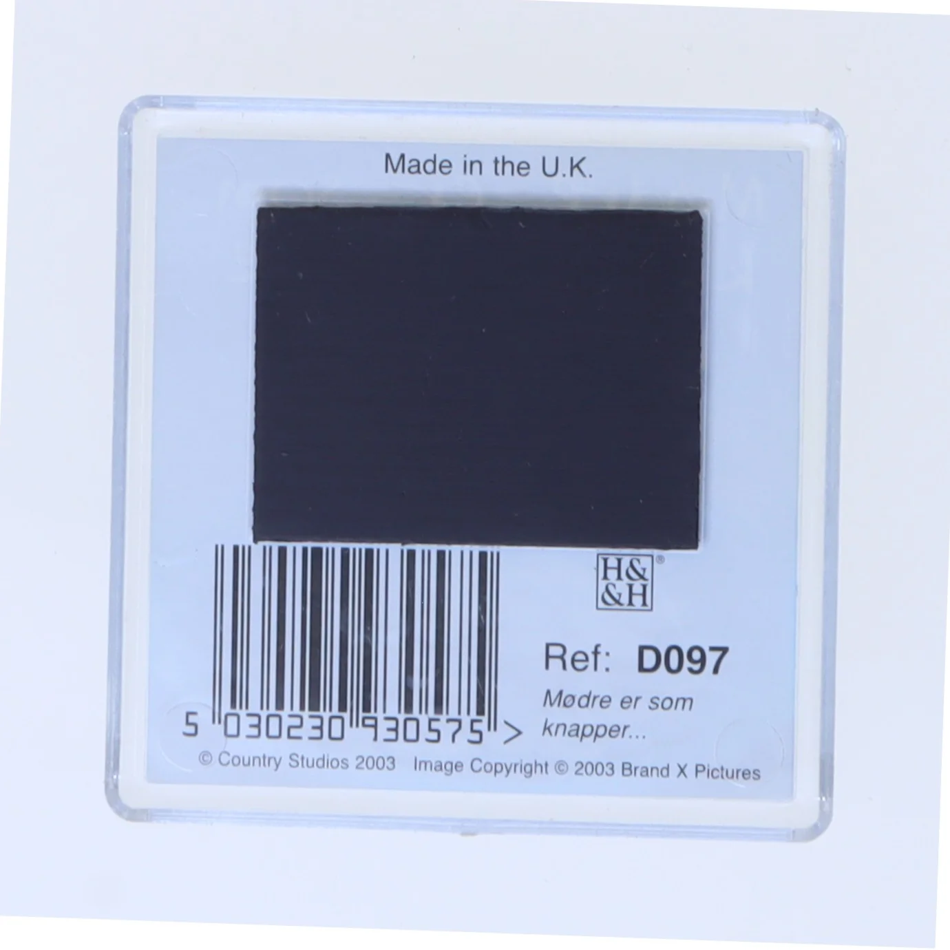 Magnet med citat om mødre (str. 6,5x6,5 cm)