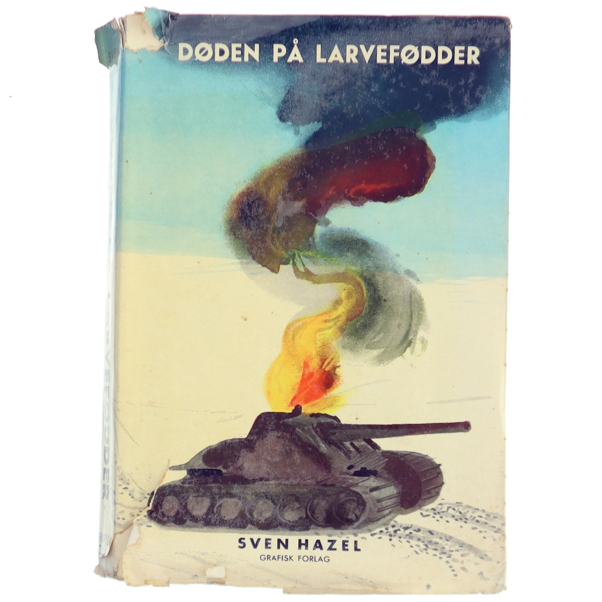 Døden på Larvefødder af Sven Hazel fra Grafisk Forlag