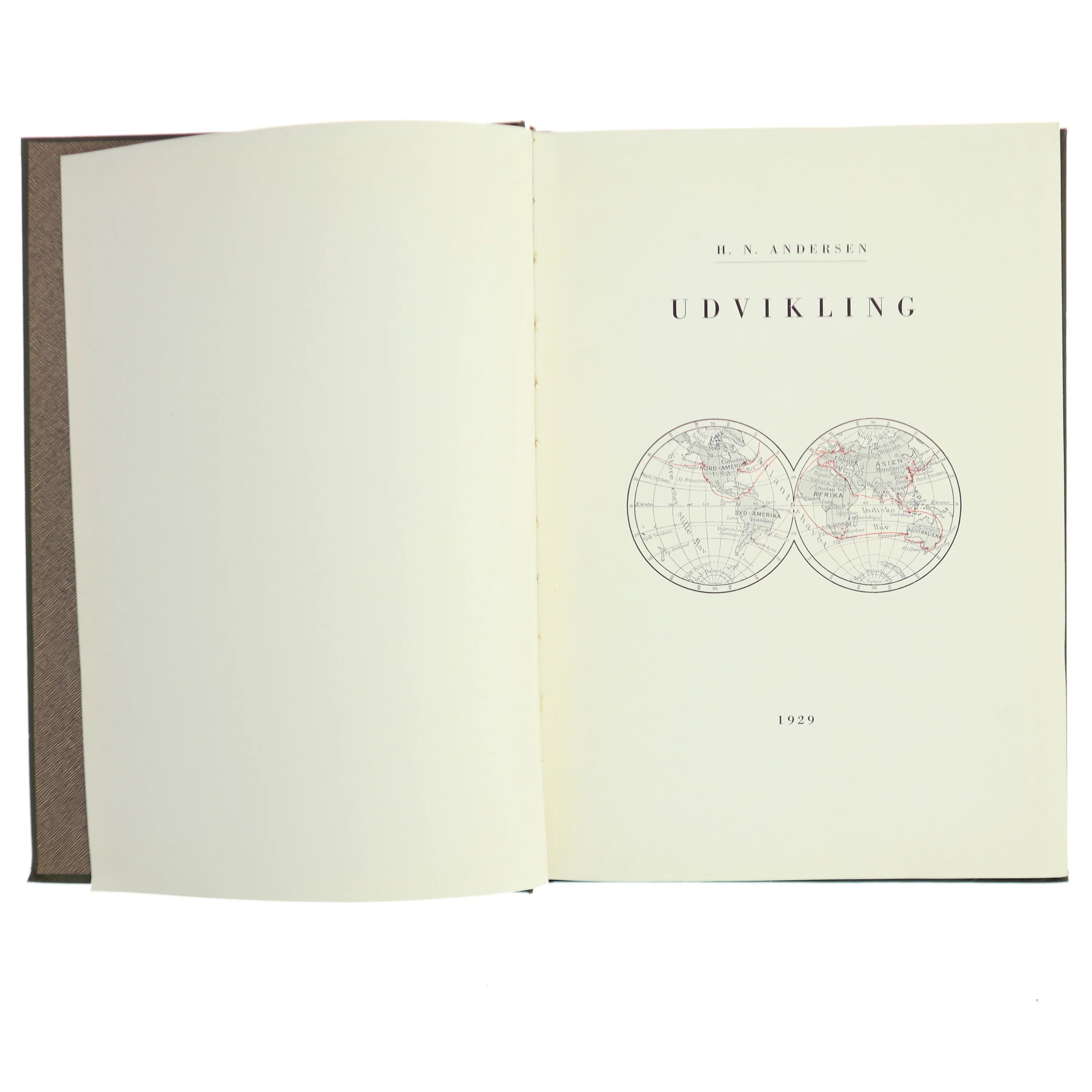 H.N. Andersen: Udvikling fra 1929