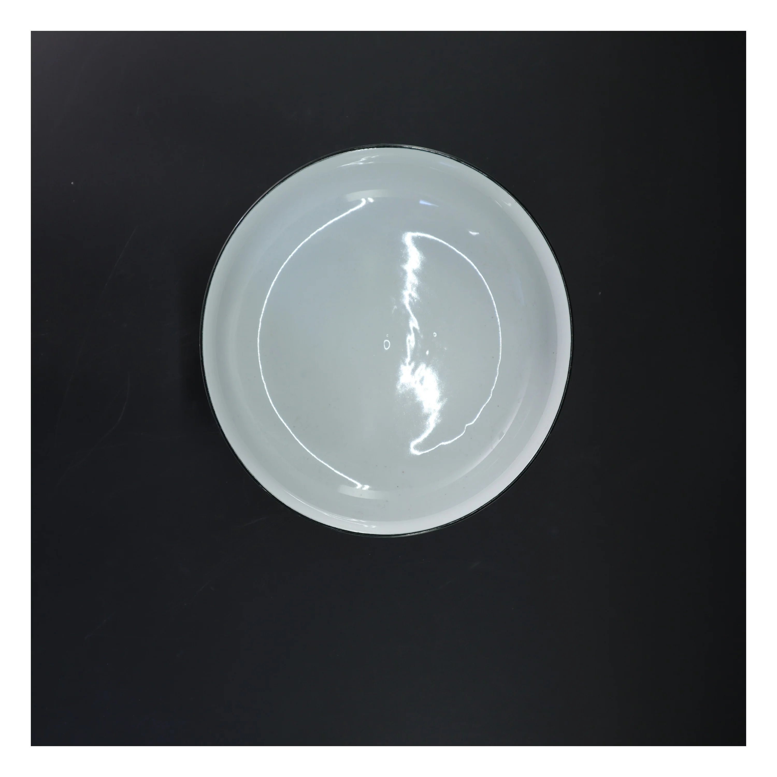 Hvid skål Ø 21 cm (str. Ø 21 cm)