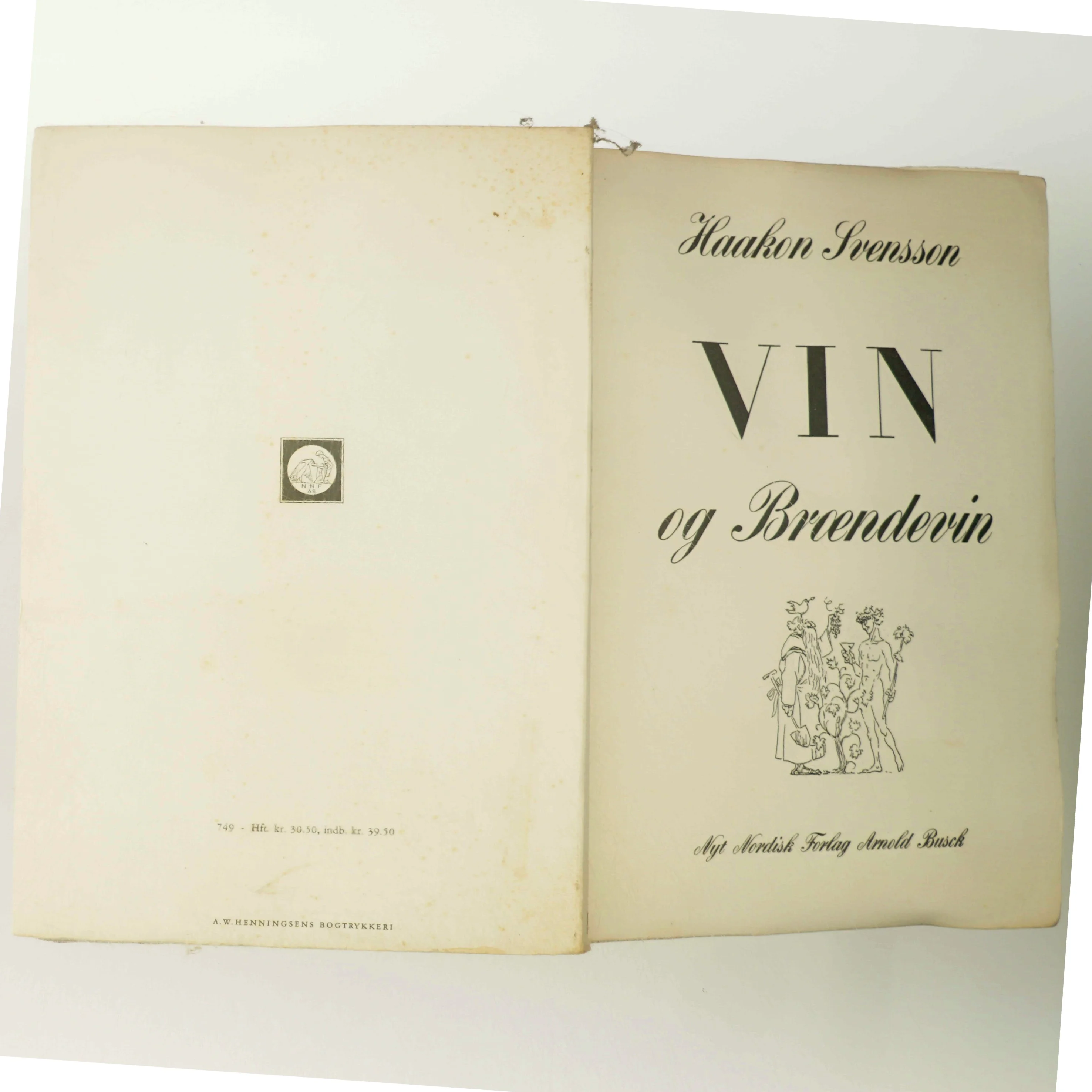 Vin og brændevin, bog