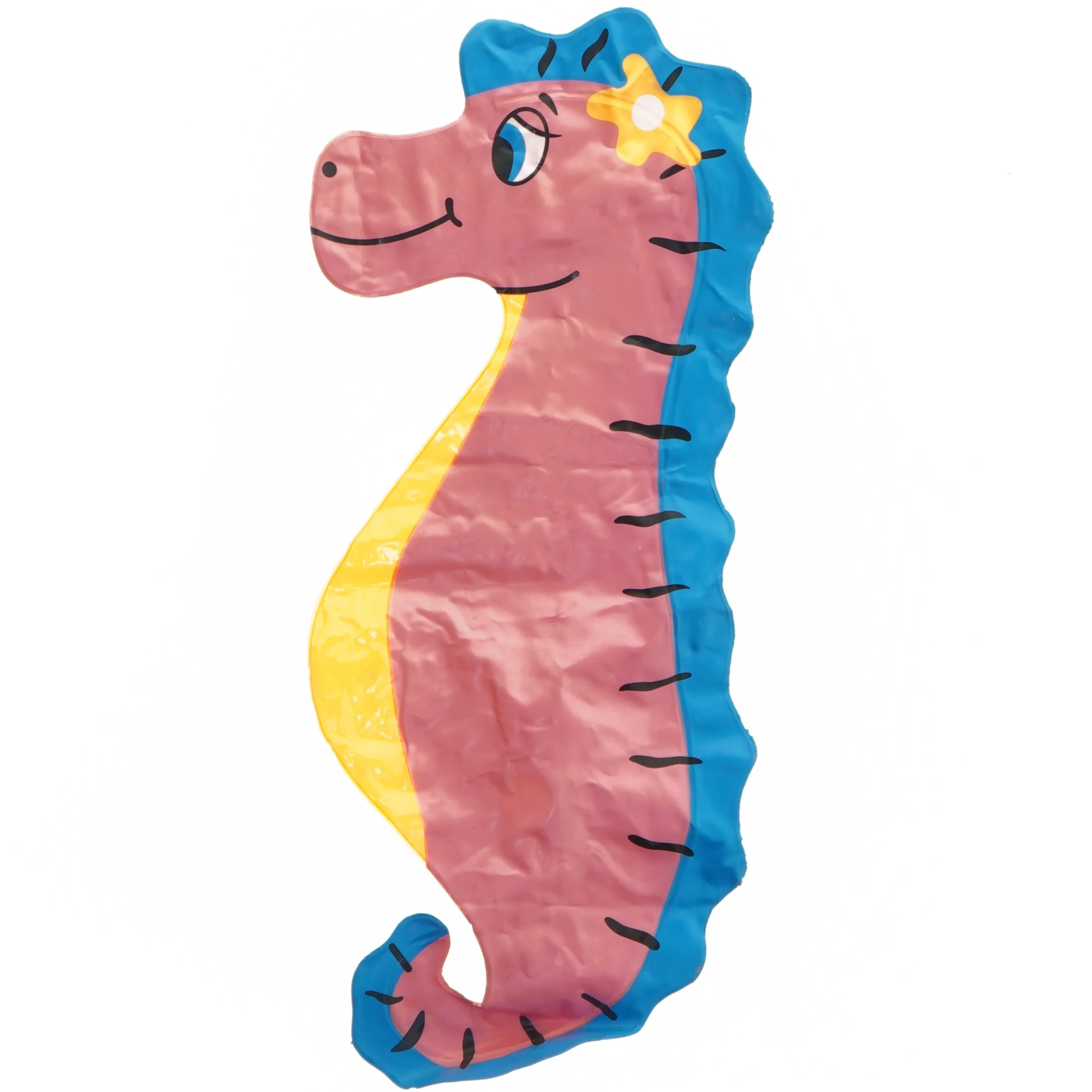 Oppustelig søhest legetøj (str. 30,5x12 cm)